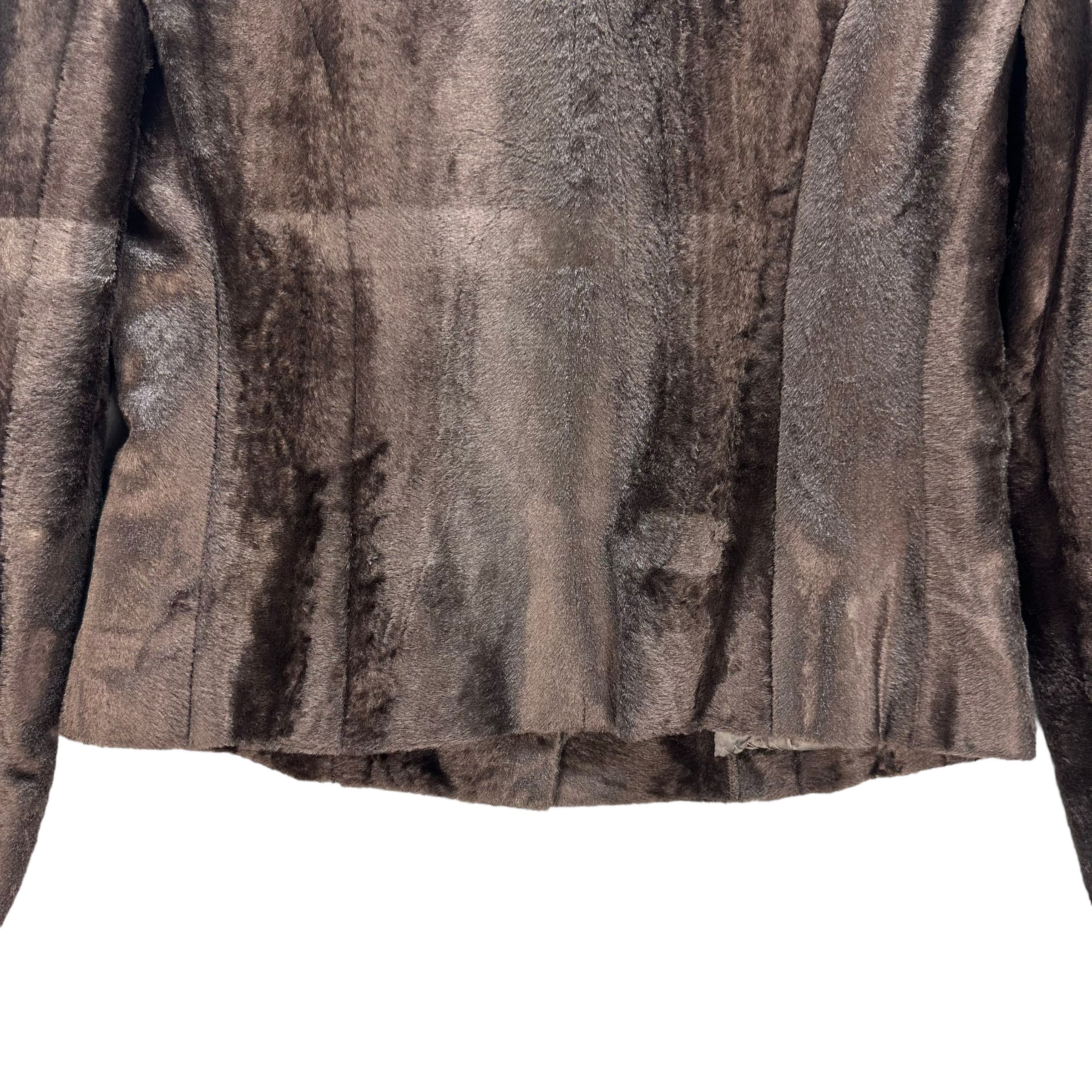 Junko Shimada 49 AV JUNKO SHIMADA FUR SUIT SKIRT #7447-146 Size S / US 4 / IT 40 - 12 Thumbnail