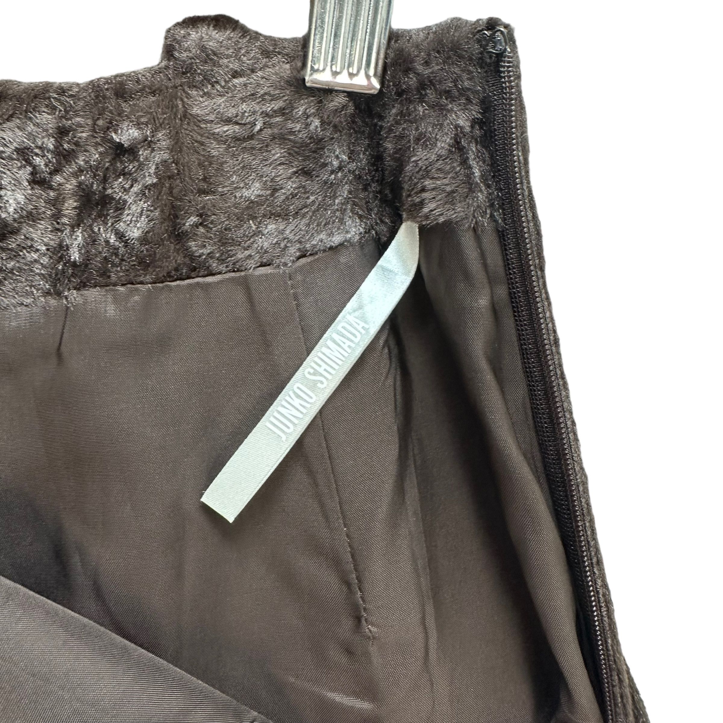 Junko Shimada 49 AV JUNKO SHIMADA FUR SUIT SKIRT #7447-146 Size S / US 4 / IT 40 - 18 Thumbnail