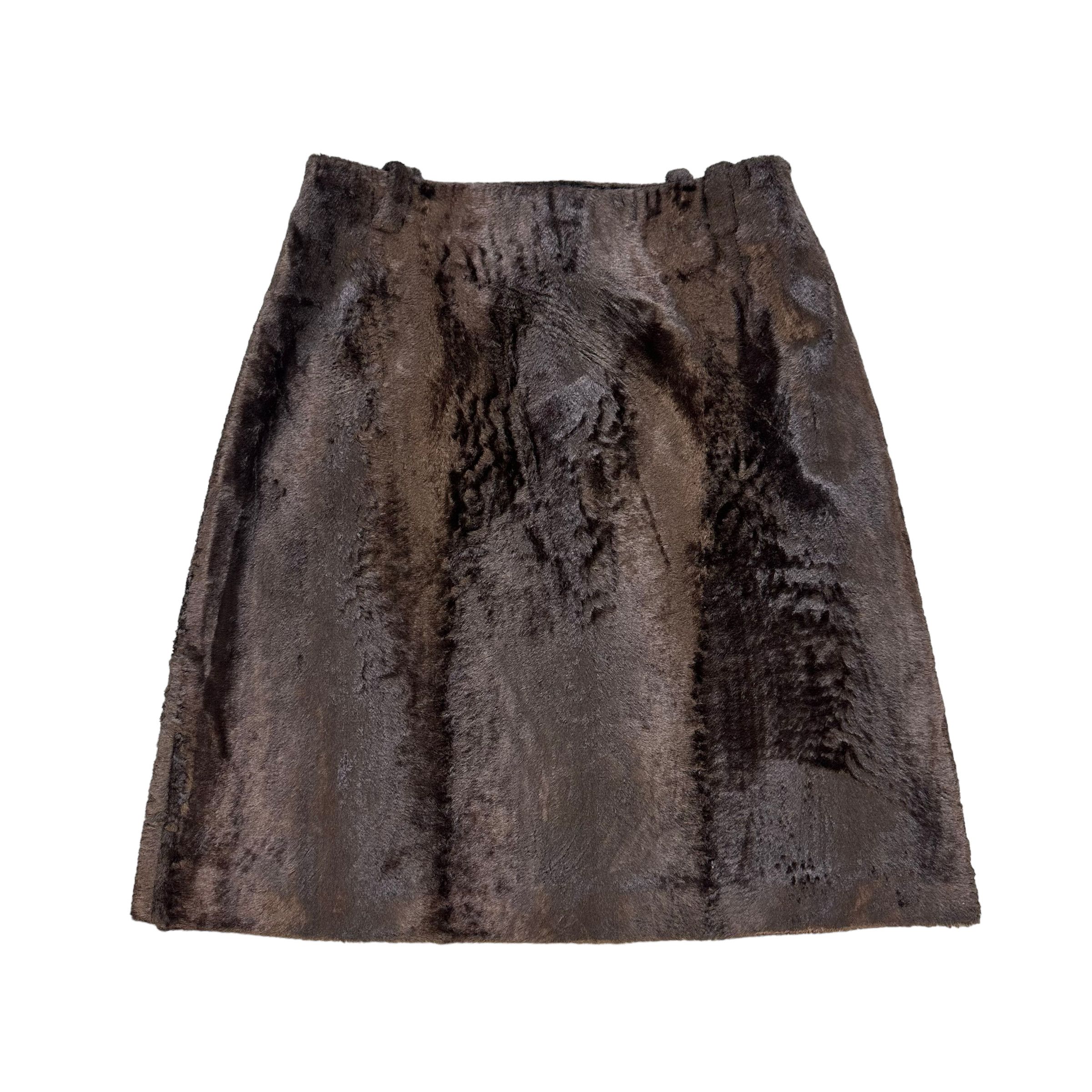 Junko Shimada 49 AV JUNKO SHIMADA FUR SUIT SKIRT #7447-146 Size S / US 4 / IT 40 - 21 Thumbnail