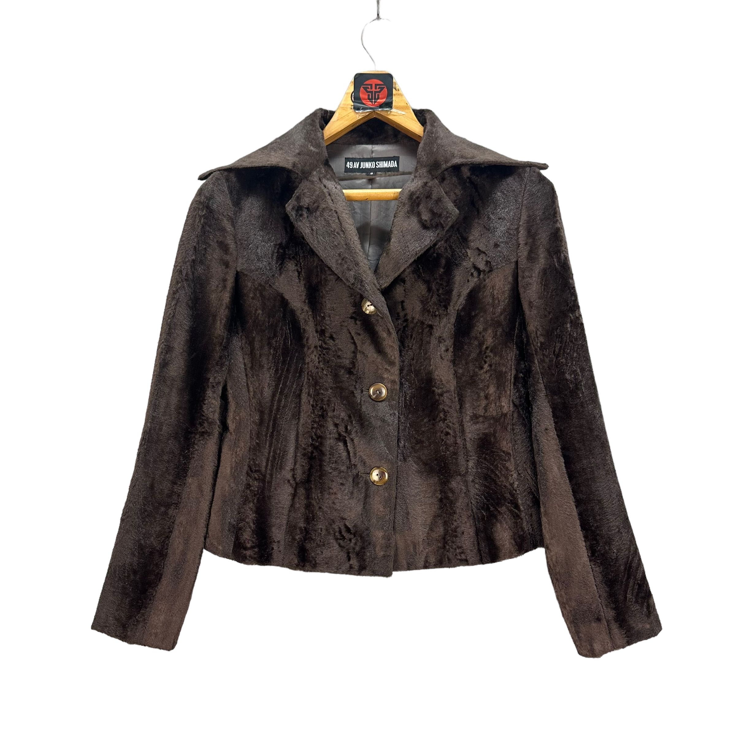 Junko Shimada 49 AV JUNKO SHIMADA FUR SUIT SKIRT #7447-146 Size S / US 4 / IT 40 - 2 Thumbnail
