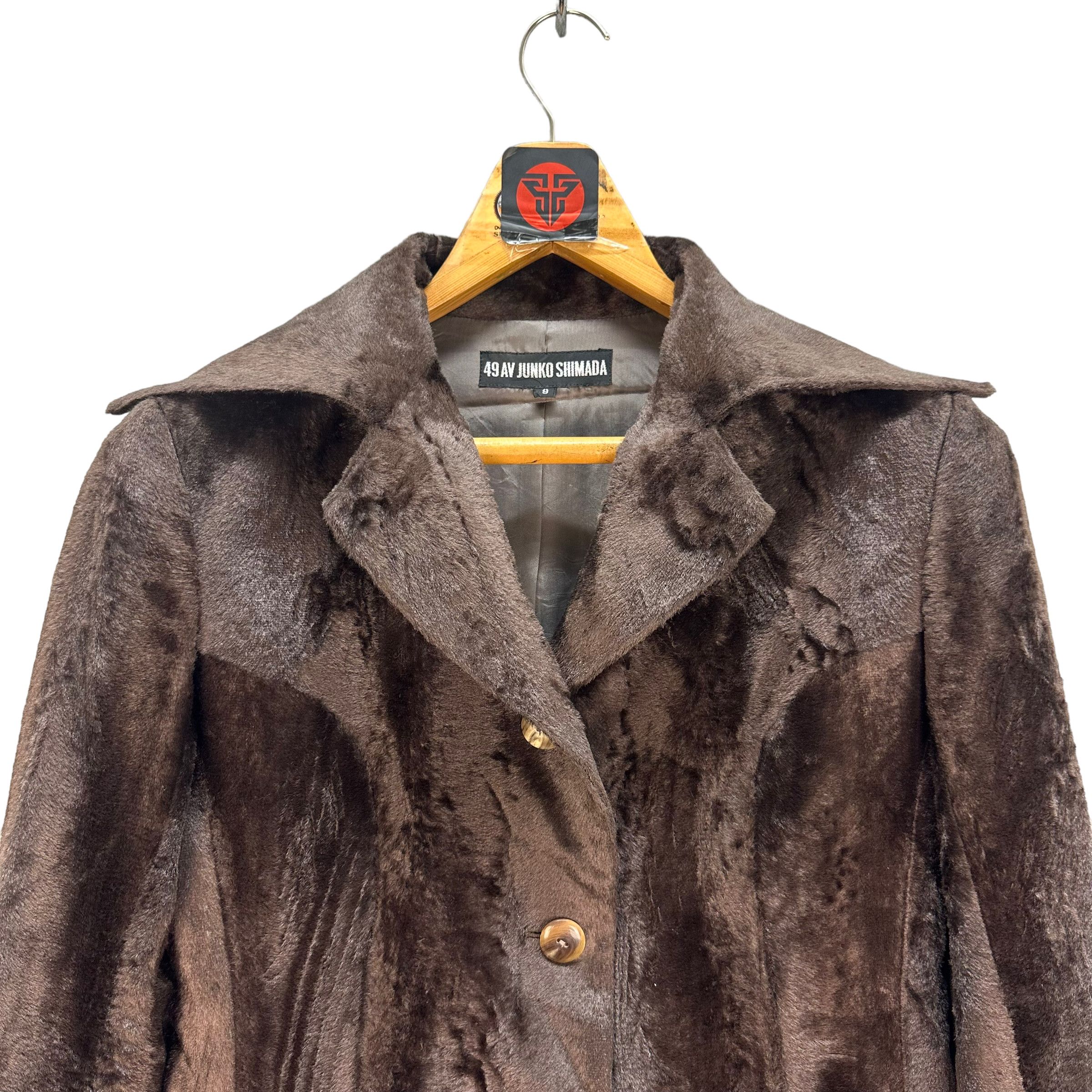 Junko Shimada 49 AV JUNKO SHIMADA FUR SUIT SKIRT #7447-146 Size S / US 4 / IT 40 - 3 Thumbnail
