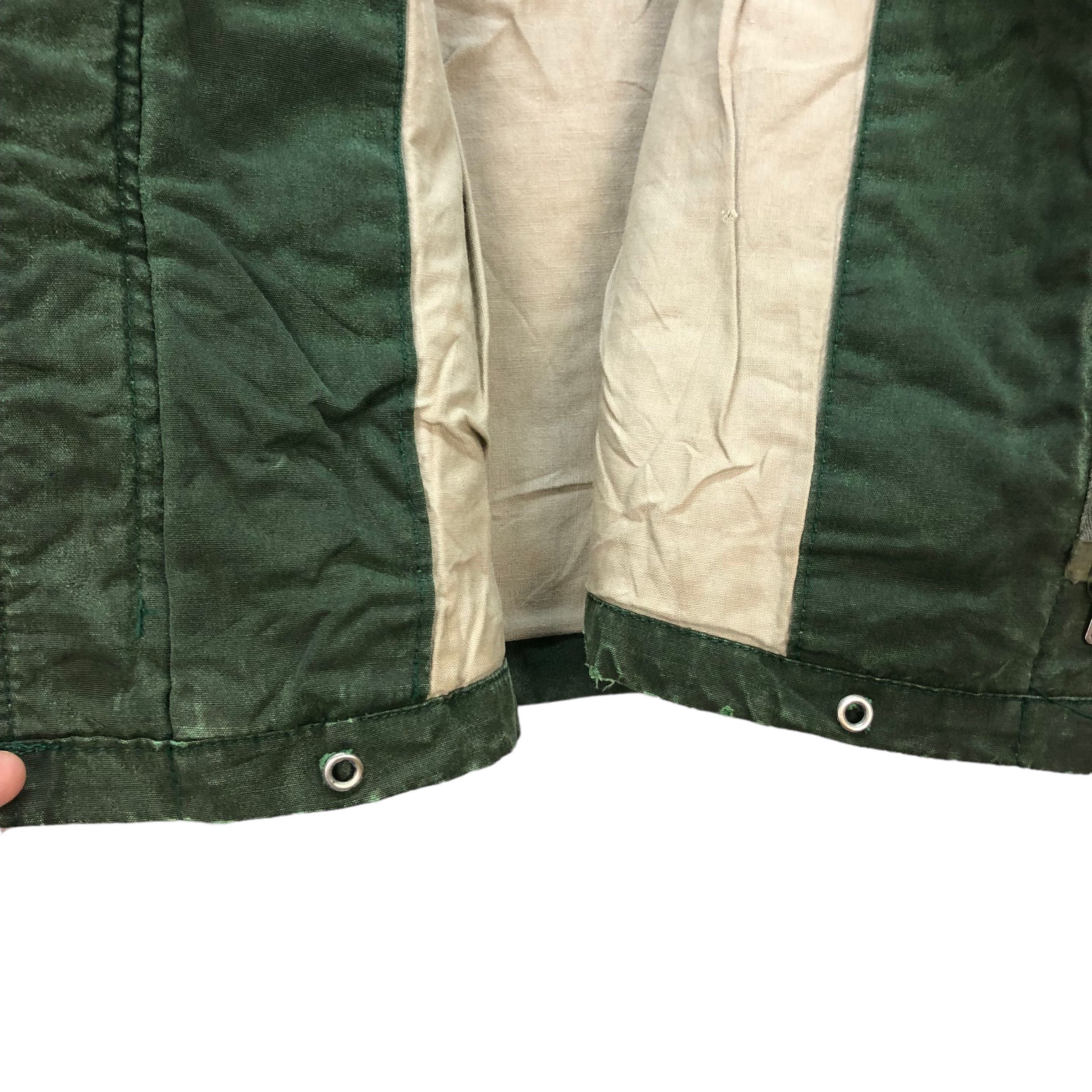 Vintage TRASHED🔥 BATTLE FIGHTER CHORE JACKET #7397-142 Size US M / EU 48-50 / 2 - 16 Thumbnail