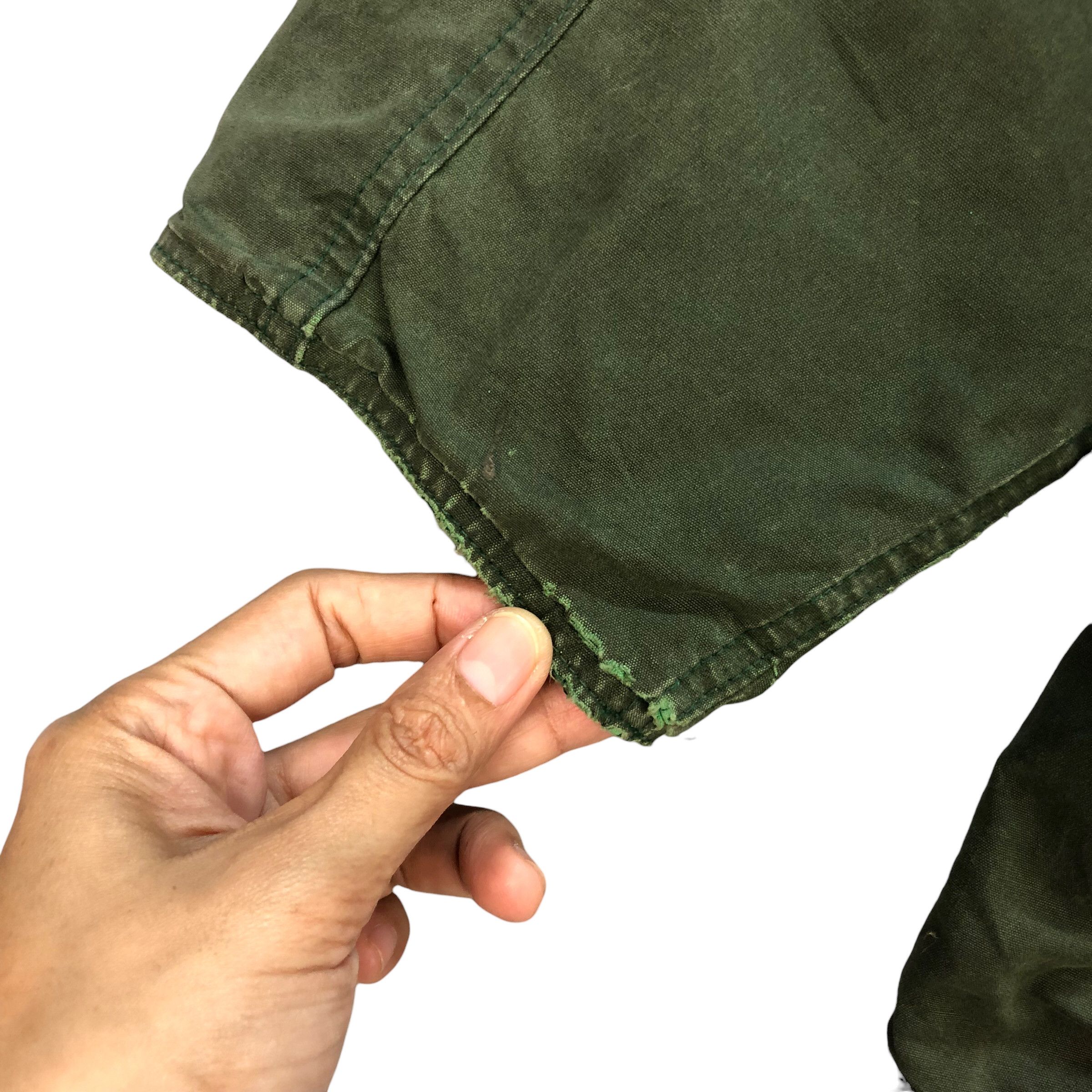 Vintage TRASHED🔥 BATTLE FIGHTER CHORE JACKET #7397-142 Size US M / EU 48-50 / 2 - 20 Thumbnail