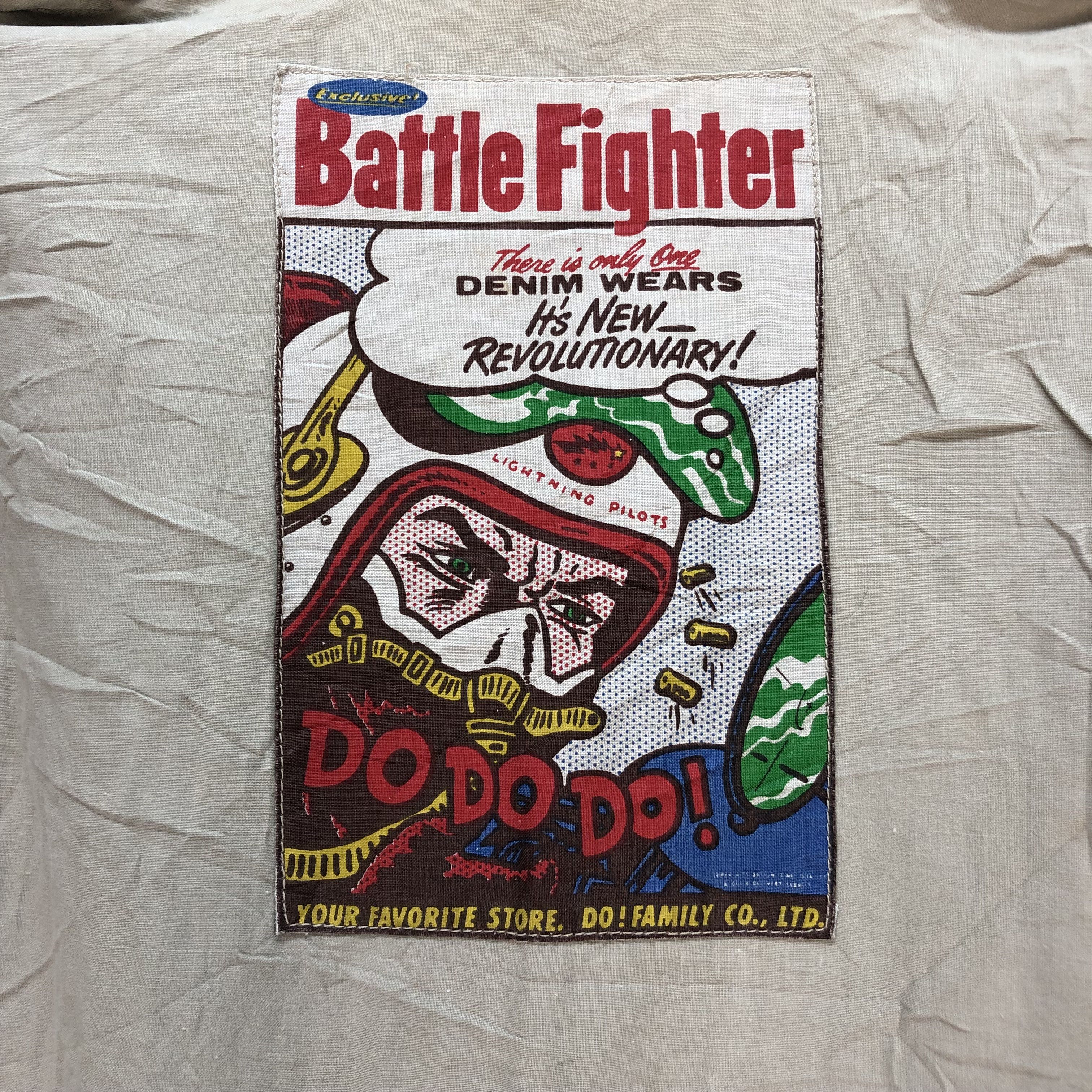 Vintage TRASHED🔥 BATTLE FIGHTER CHORE JACKET #7397-142 Size US M / EU 48-50 / 2 - 11 Thumbnail