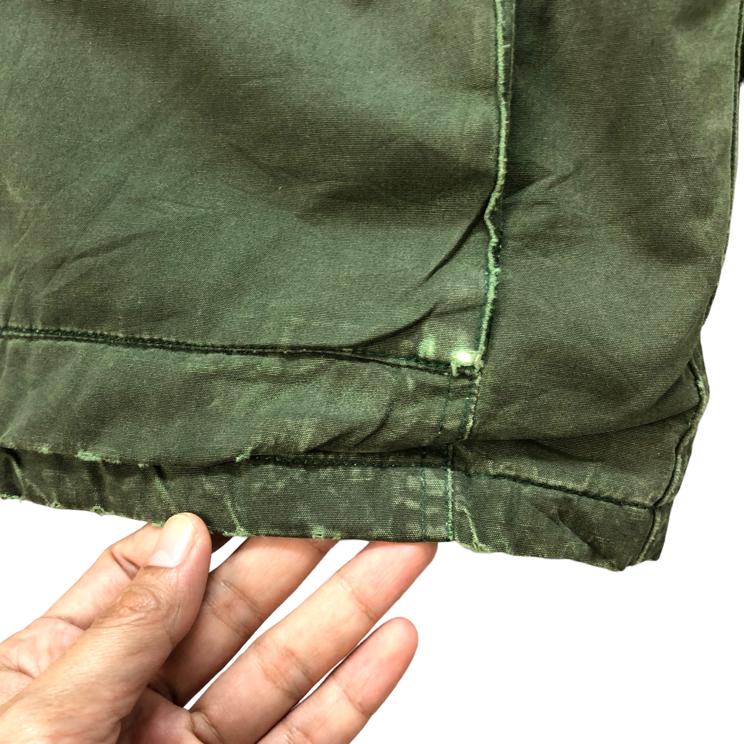 Vintage TRASHED🔥 BATTLE FIGHTER CHORE JACKET #7397-142 Size US M / EU 48-50 / 2 - 6 Thumbnail