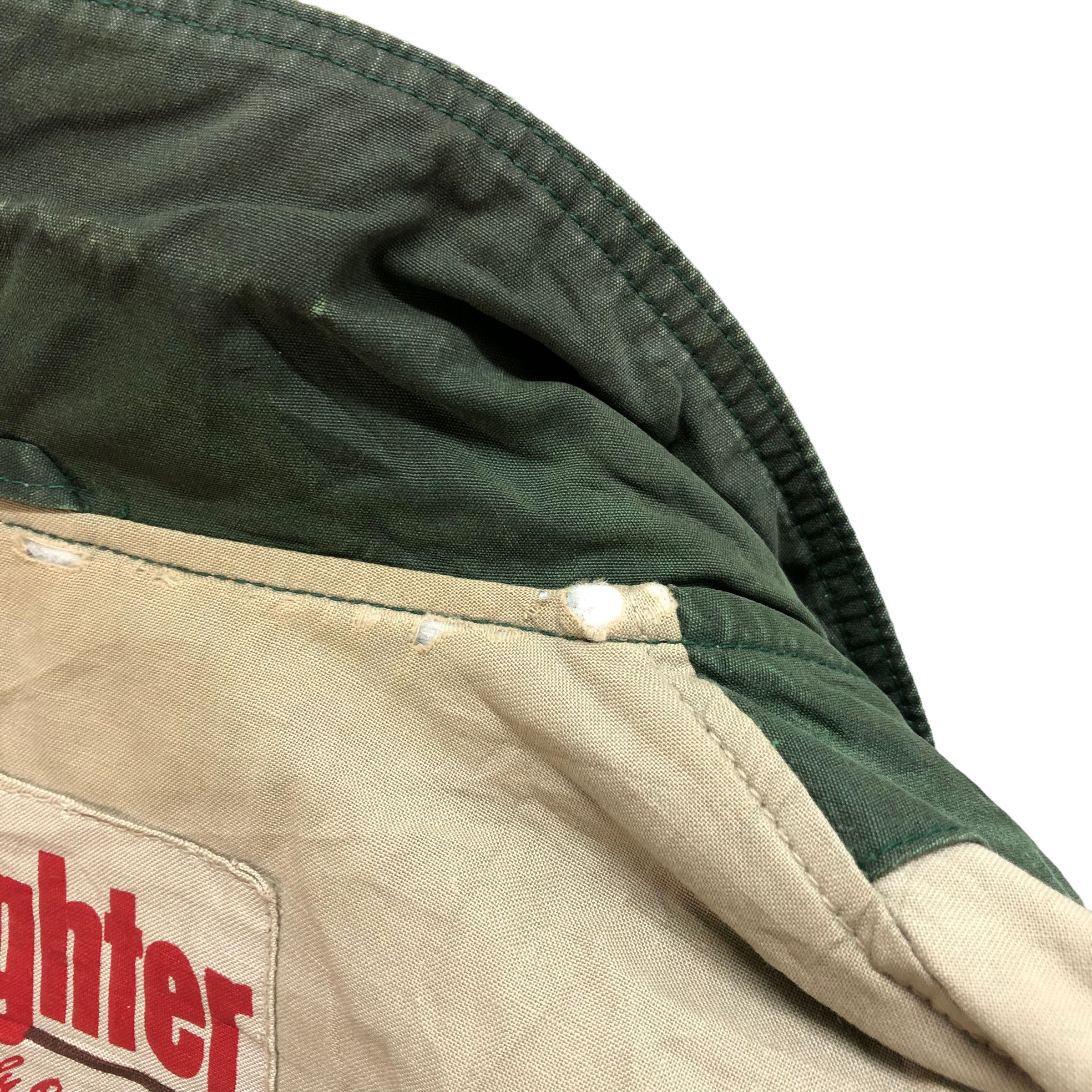 Vintage TRASHED🔥 BATTLE FIGHTER CHORE JACKET #7397-142 Size US M / EU 48-50 / 2 - 15 Thumbnail