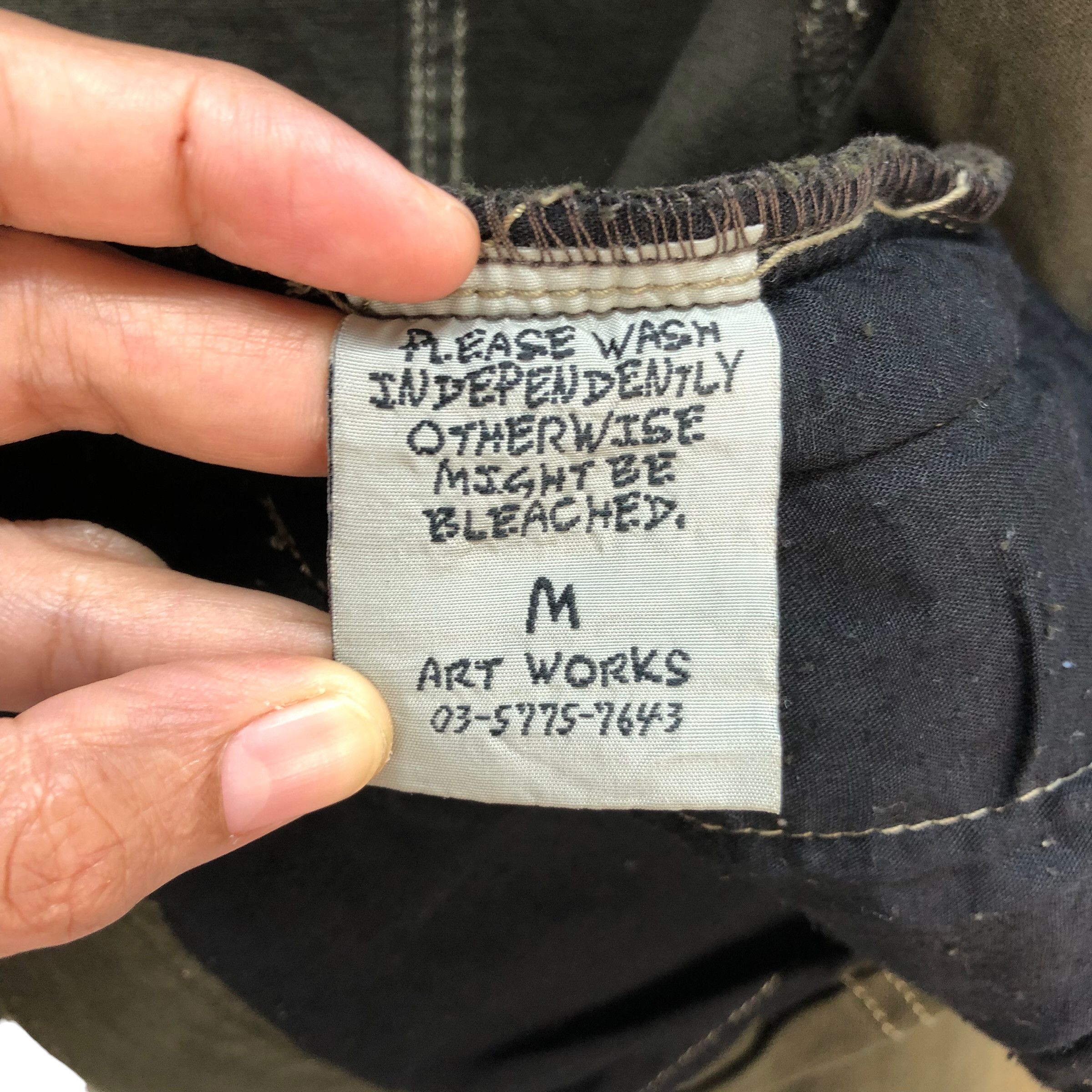 Other NERO TRUE VINTAGE ARTWORK DISTRESSED DENIM JACKET #7396-142 Size US M / EU 48-50 / 2 - 11 Thumbnail