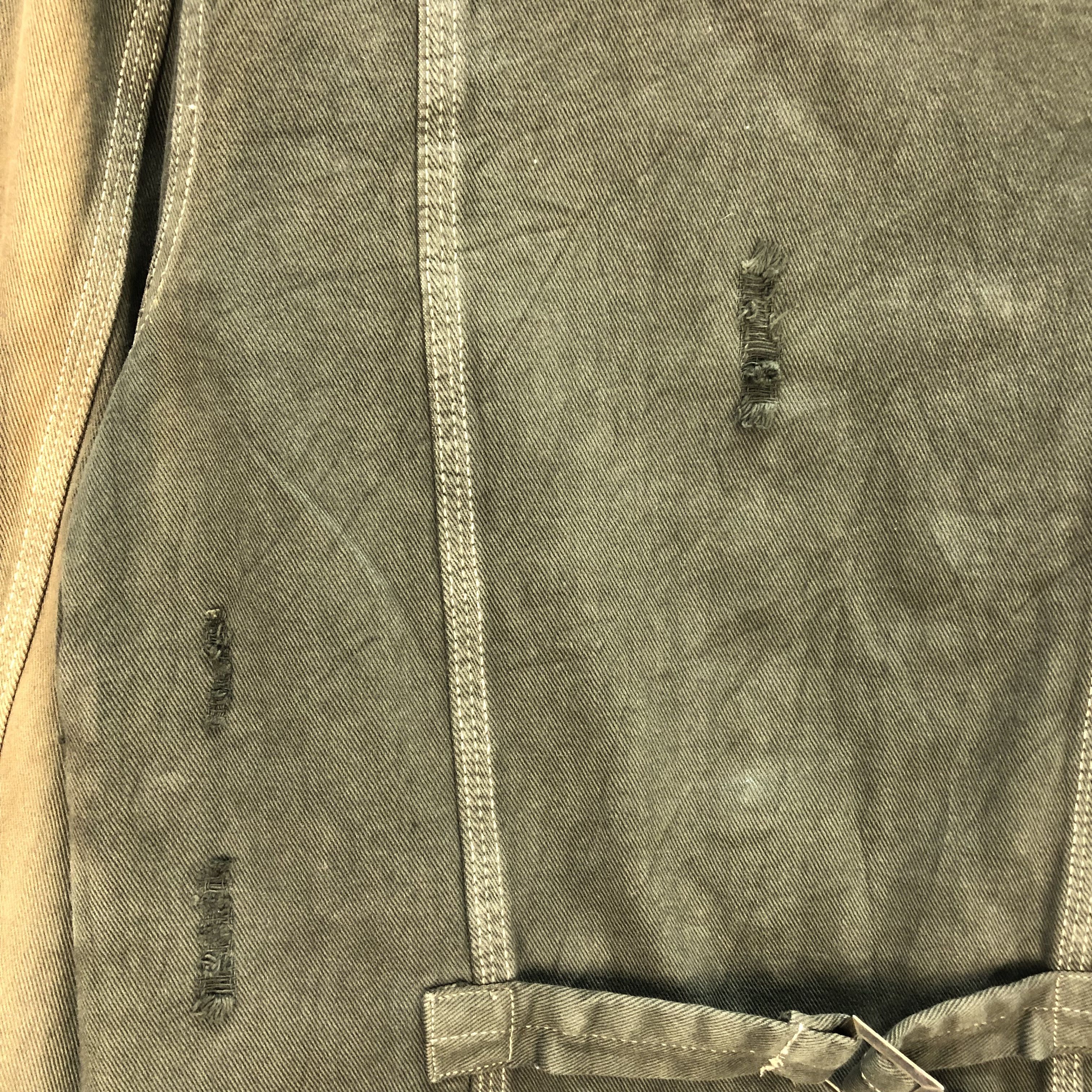 Other NERO TRUE VINTAGE ARTWORK DISTRESSED DENIM JACKET #7396-142 Size US M / EU 48-50 / 2 - 17 Thumbnail