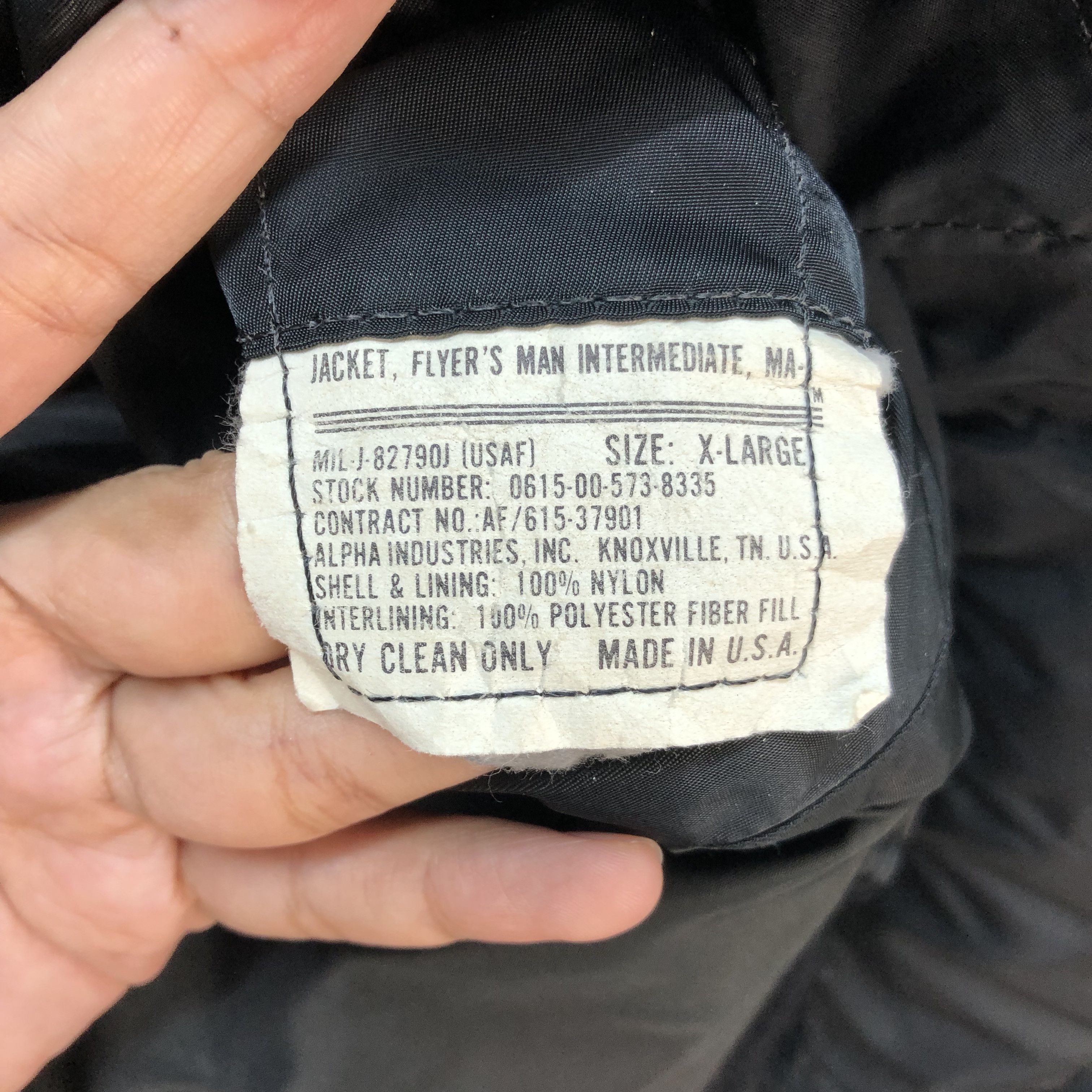 Alpha Industries ALPHA INDUSTRIES MA-1 BOMBER JACKET #7381-141 Size US XL / EU 56 / 4 - 12 Thumbnail