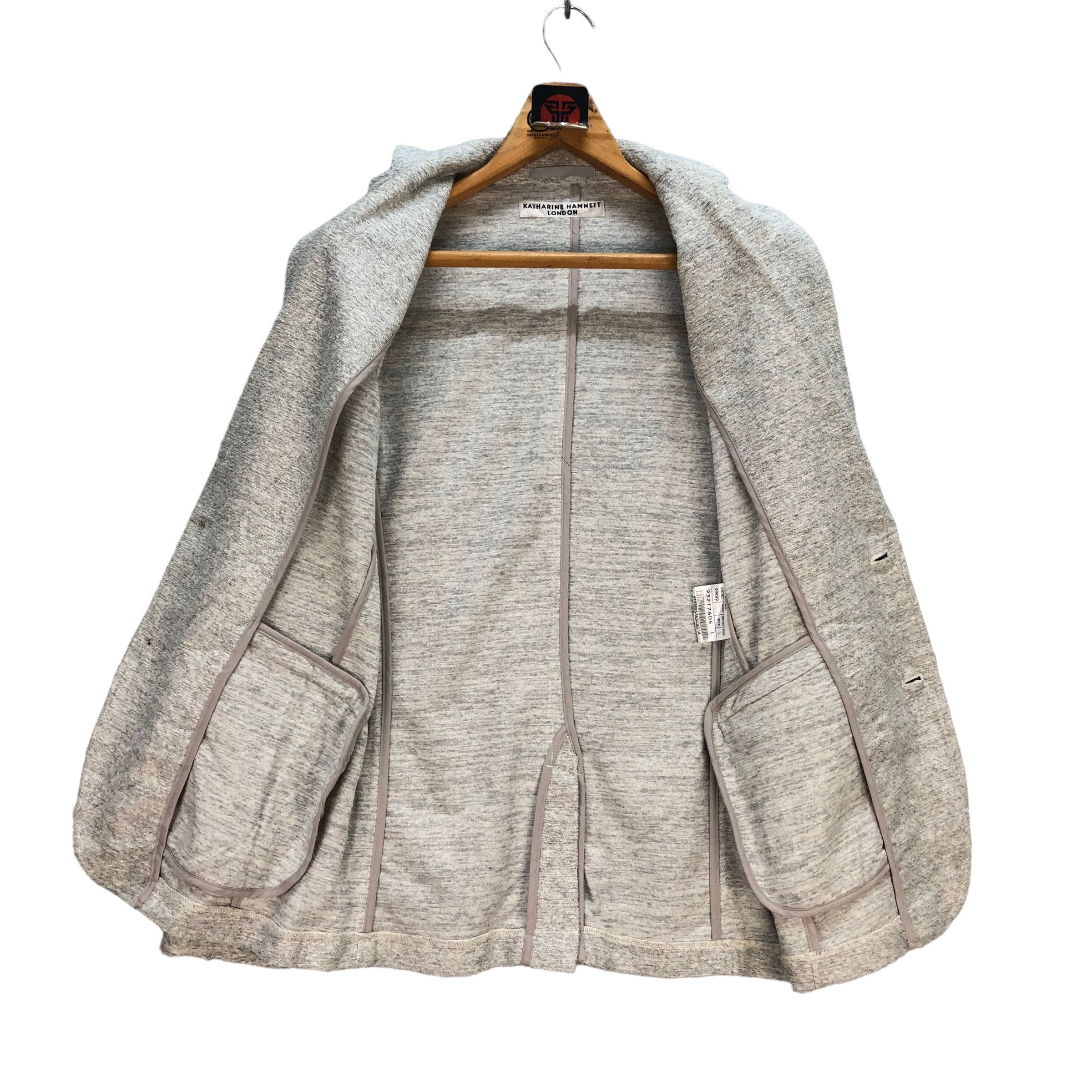 Katharine Hamnett London KATHARINE HAMNETT CASUAL JACKET #7378-141 Size US L / EU 52-54 / 3 - 6 Thumbnail