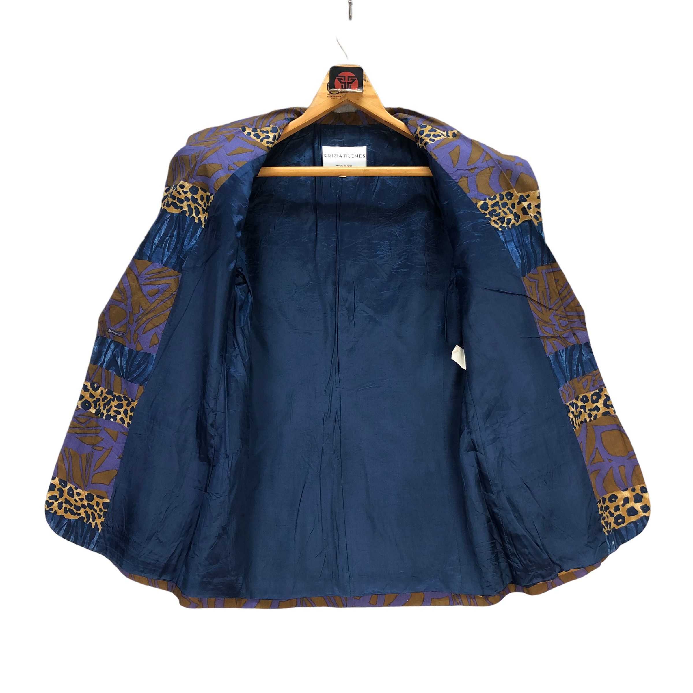 Krizia KRIZIA TRENDS NICE DESIGN COAT JACKET #7365-139 Size M / US 6-8 / IT 42-44 - 6 Thumbnail