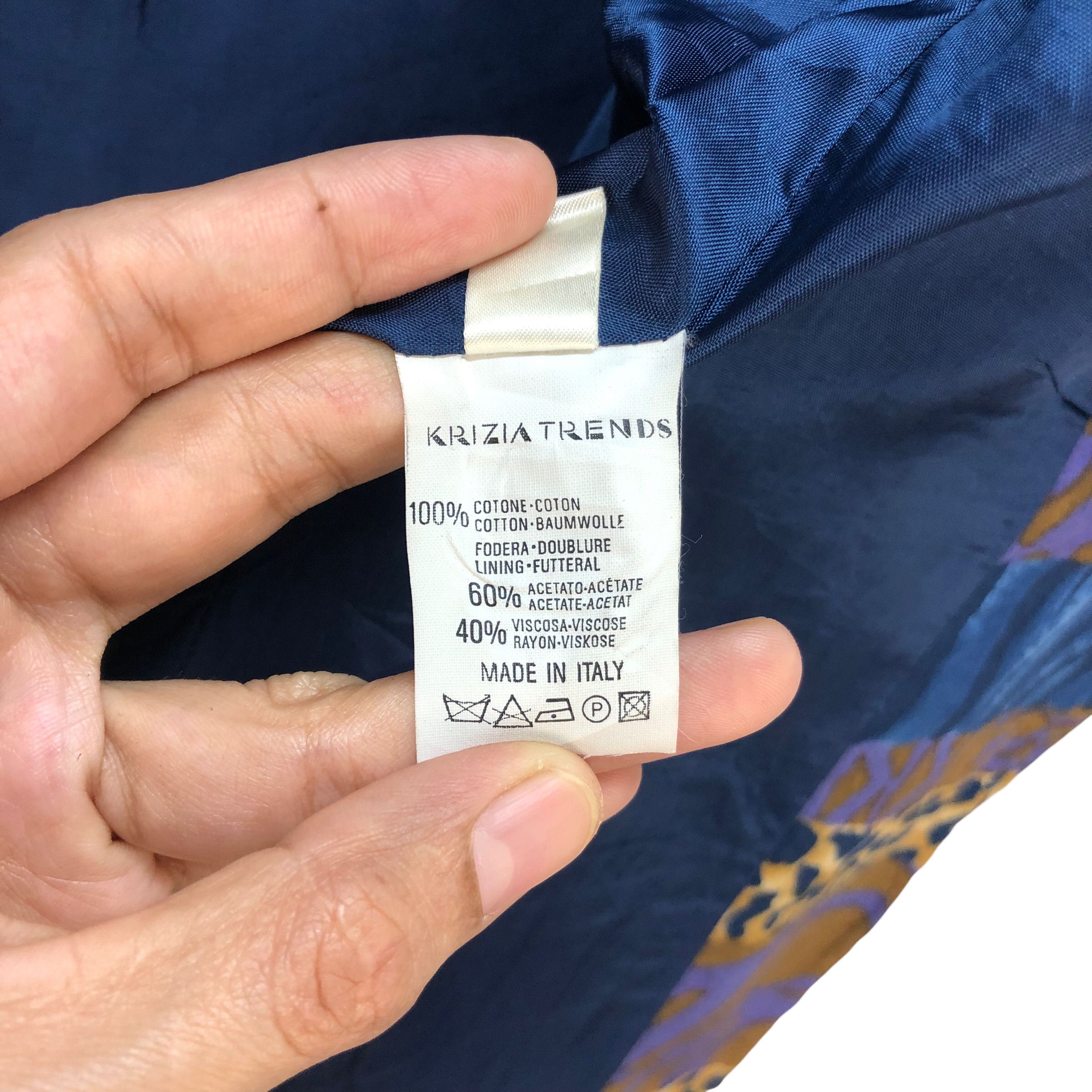 Krizia KRIZIA TRENDS NICE DESIGN COAT JACKET #7365-139 Size M / US 6-8 / IT 42-44 - 9 Thumbnail