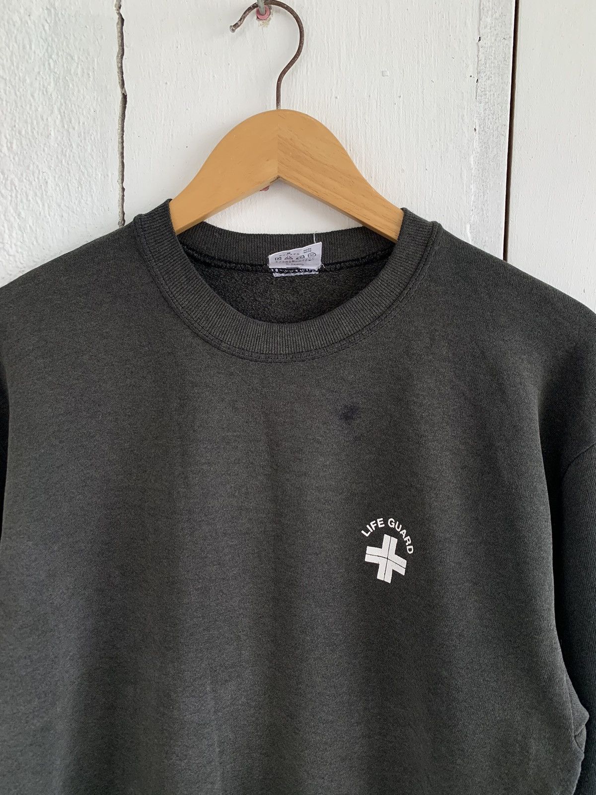 Vintage LASTDROP#Vintage Distressed LifeGuard Sweatshirt Made In Usa Size US M / EU 48-50 / 2 - 7 Thumbnail