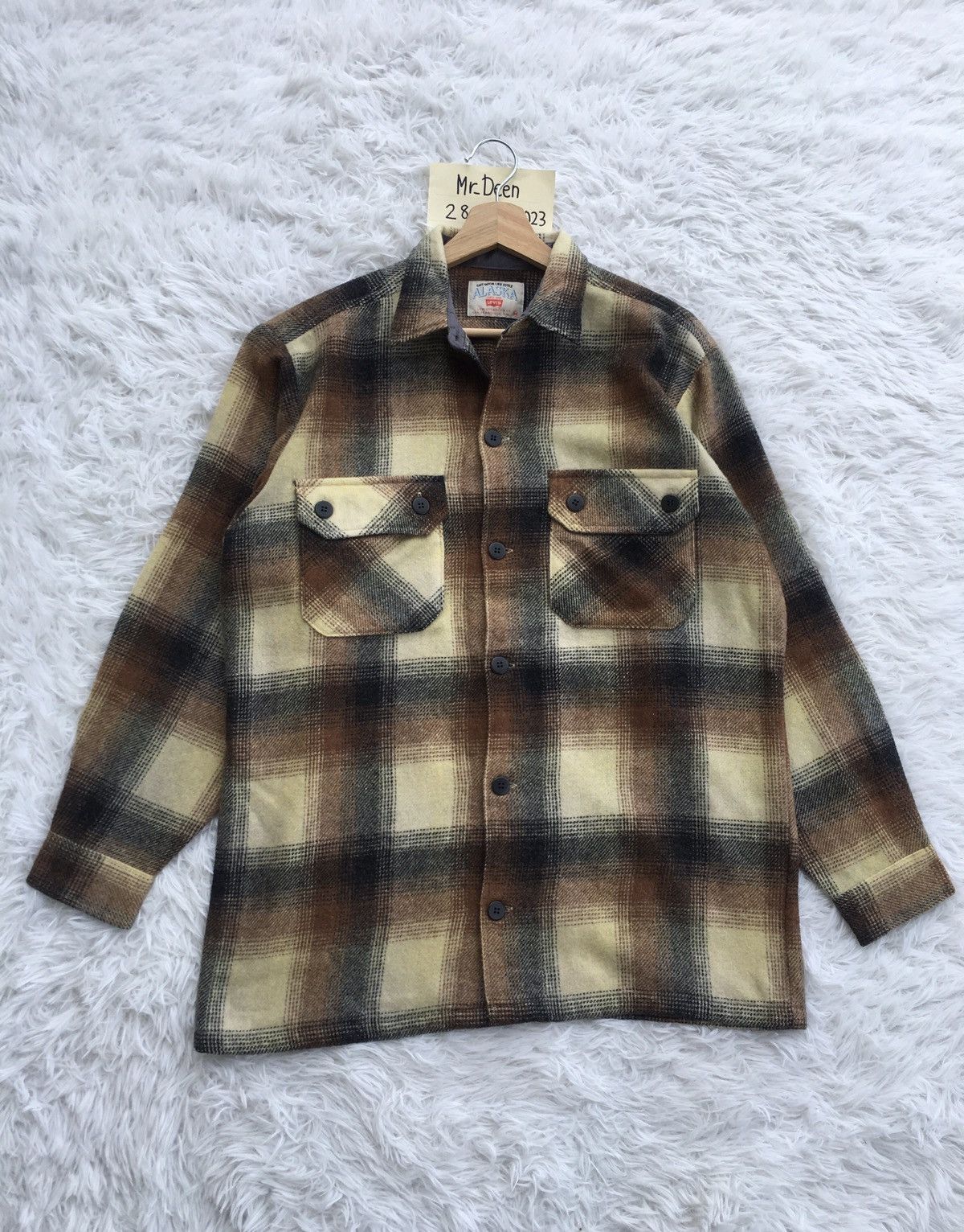 Levi's Vintage Levi’s Checkered Flannel Shirt Size US L / EU 52-54 / 3 - 2 Thumbnail