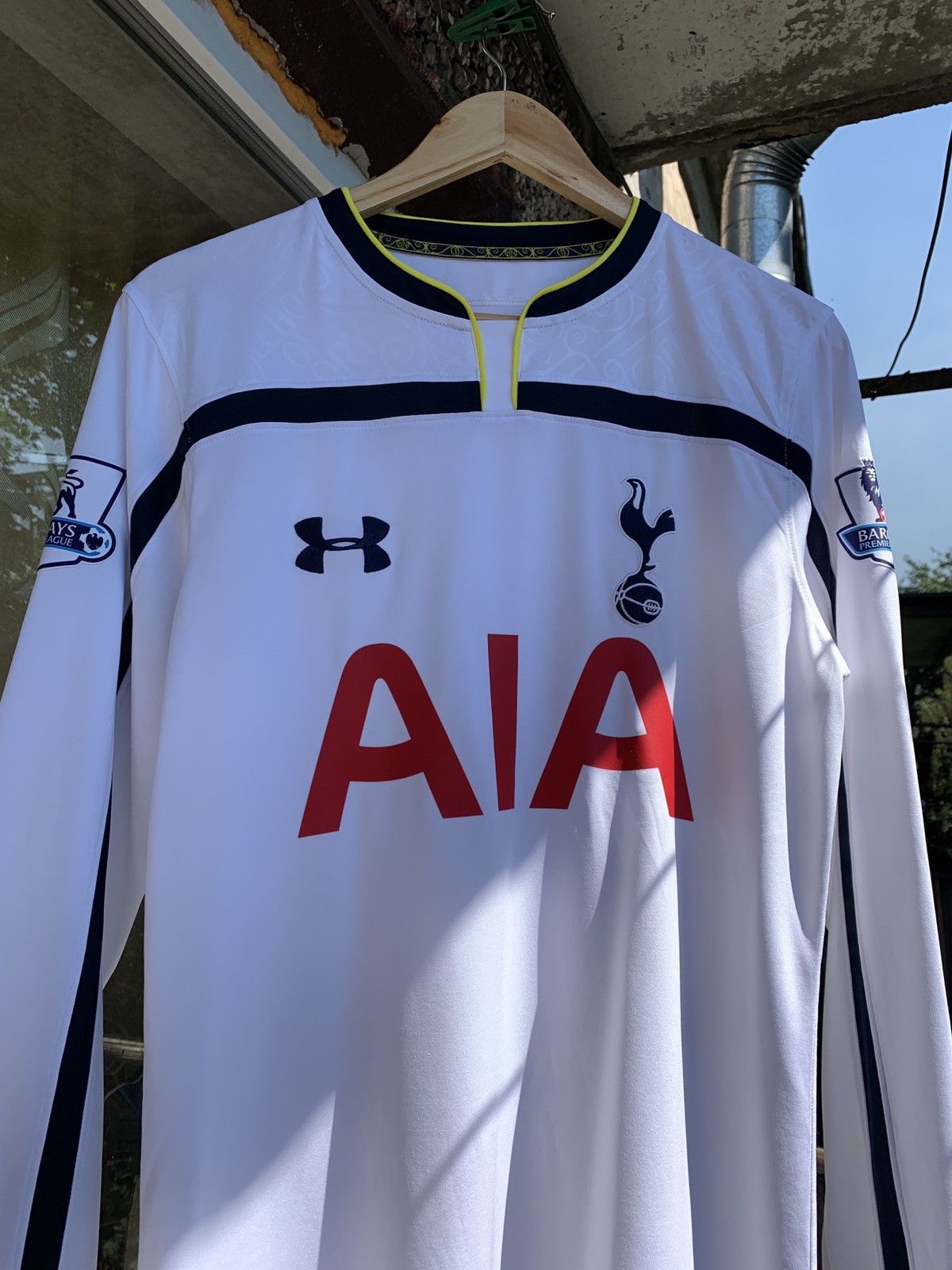 Under Armour 2014/15 Under Armour Tottenham Hotspur Long Sleeve Jersey Size US M / EU 48-50 / 2 - 3 Thumbnail