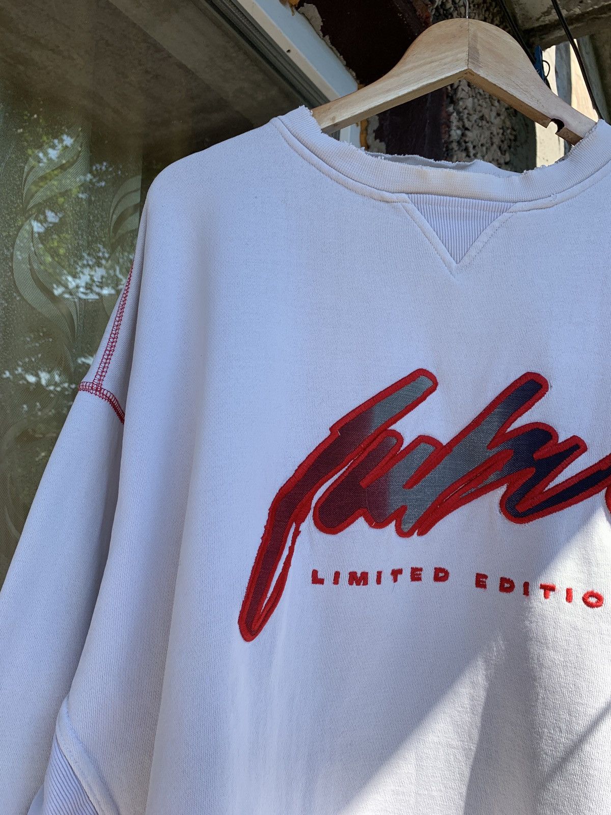 Fubu Vintage Fubu Limited Edition Distressed Sweatshirt Size US XXL / EU 58 / 5 - 4 Thumbnail