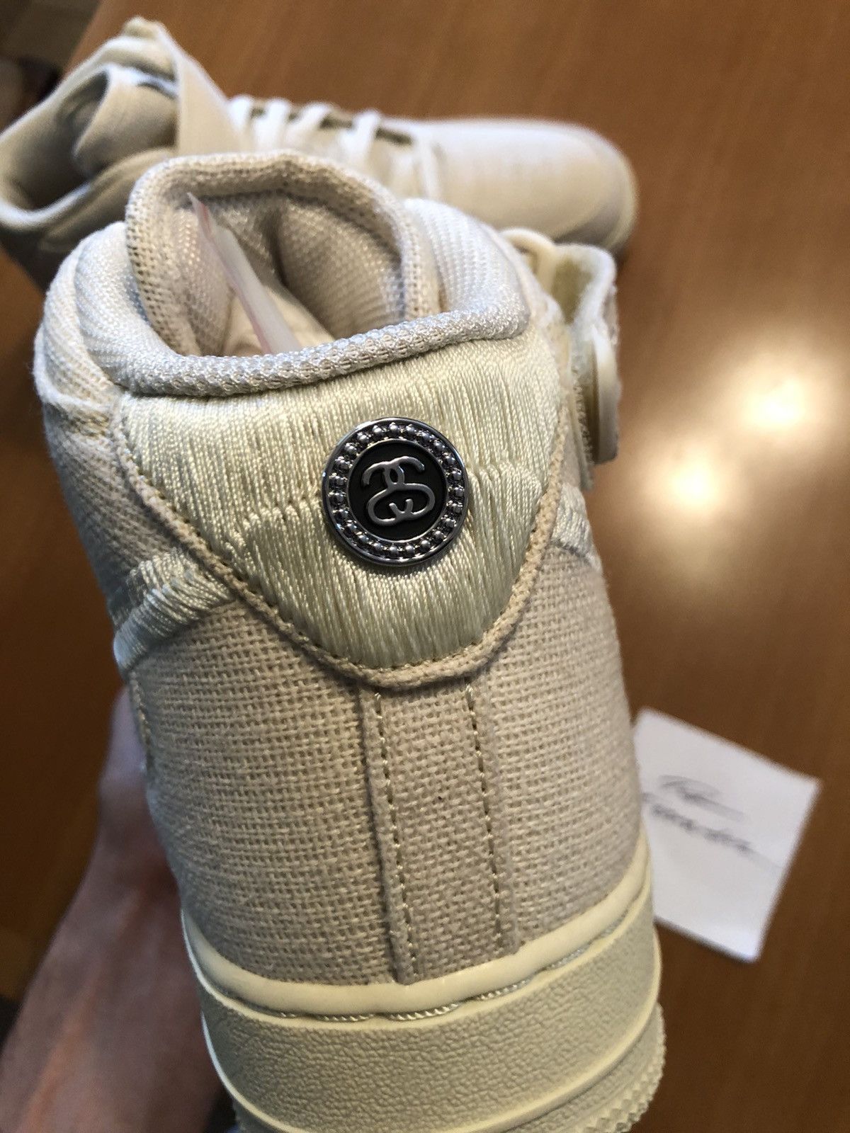 Nike × Stussy Nike X Stussy Air Force 1 mid fossil Size US 9 / EU 42 - 8 Thumbnail