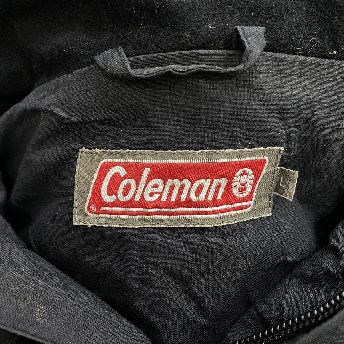 Coleman × Vintage Vintage 90s COLEMAN Outdoor Clothing Full Zipper Fleece Size US L / EU 52-54 / 3 - 5 Thumbnail
