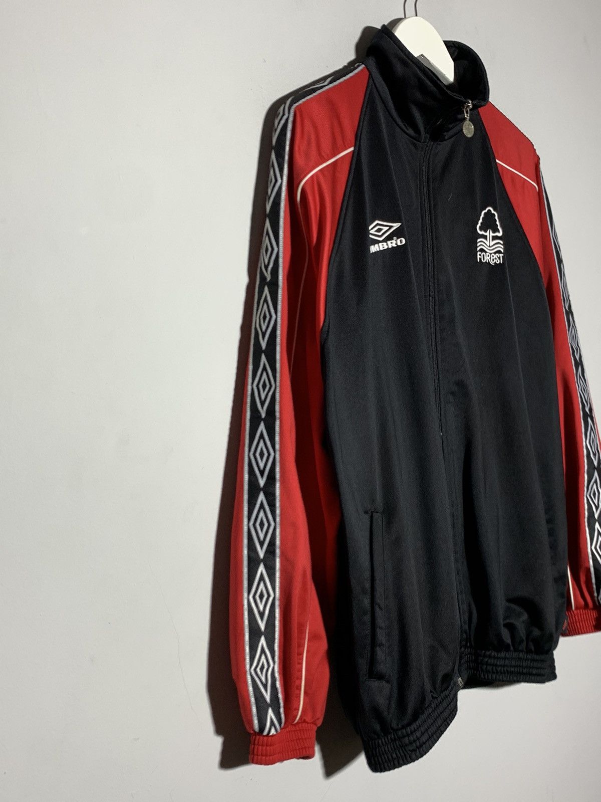 Umbro × Vintage Nottingham Forest Umbro Vintage Y2k Streetwear Track Top Size US XL / EU 56 / 4 - 3 Thumbnail