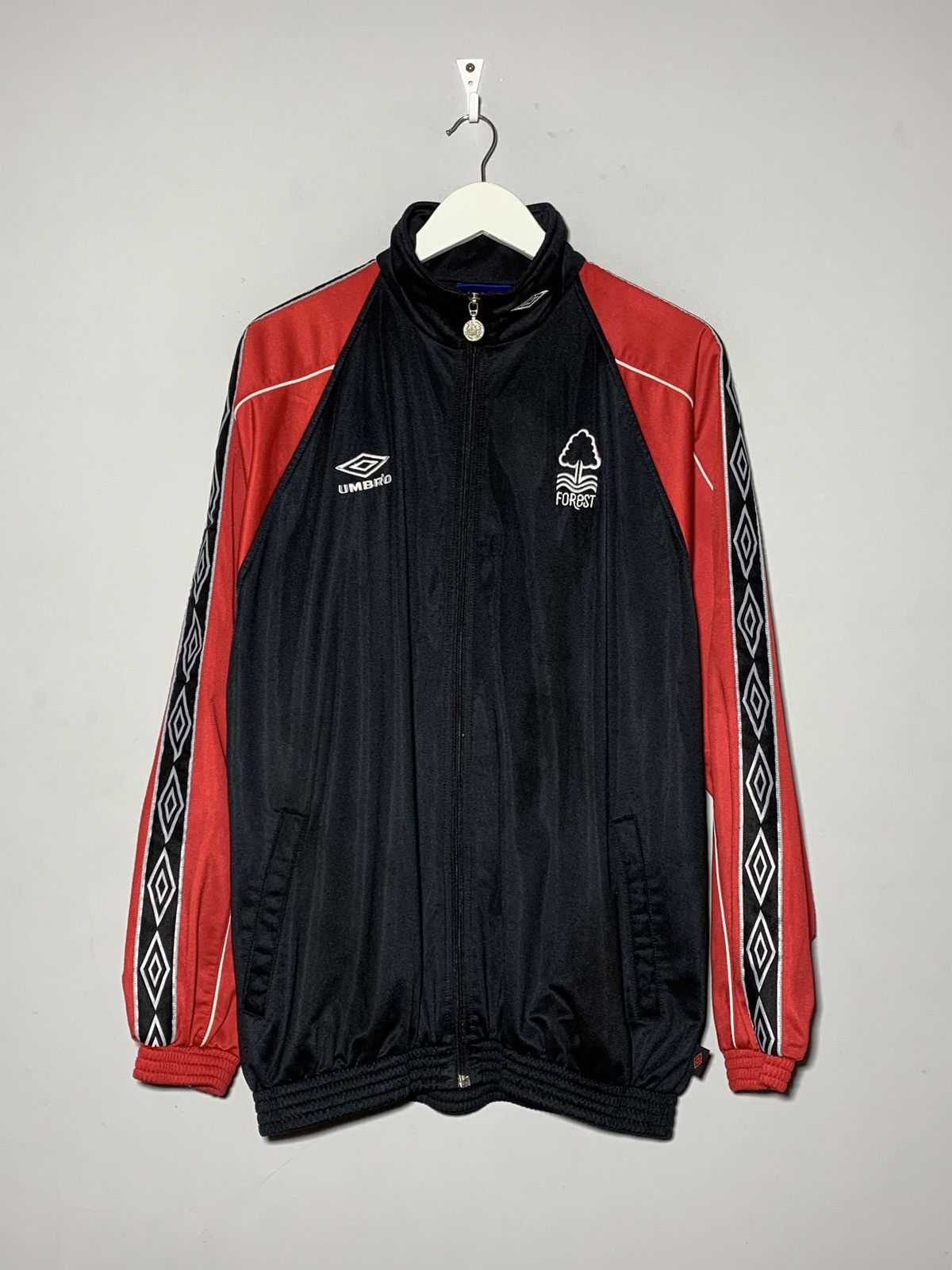 Nottingham Forest Umbro Vintage Y2k Streetwear Track Top
