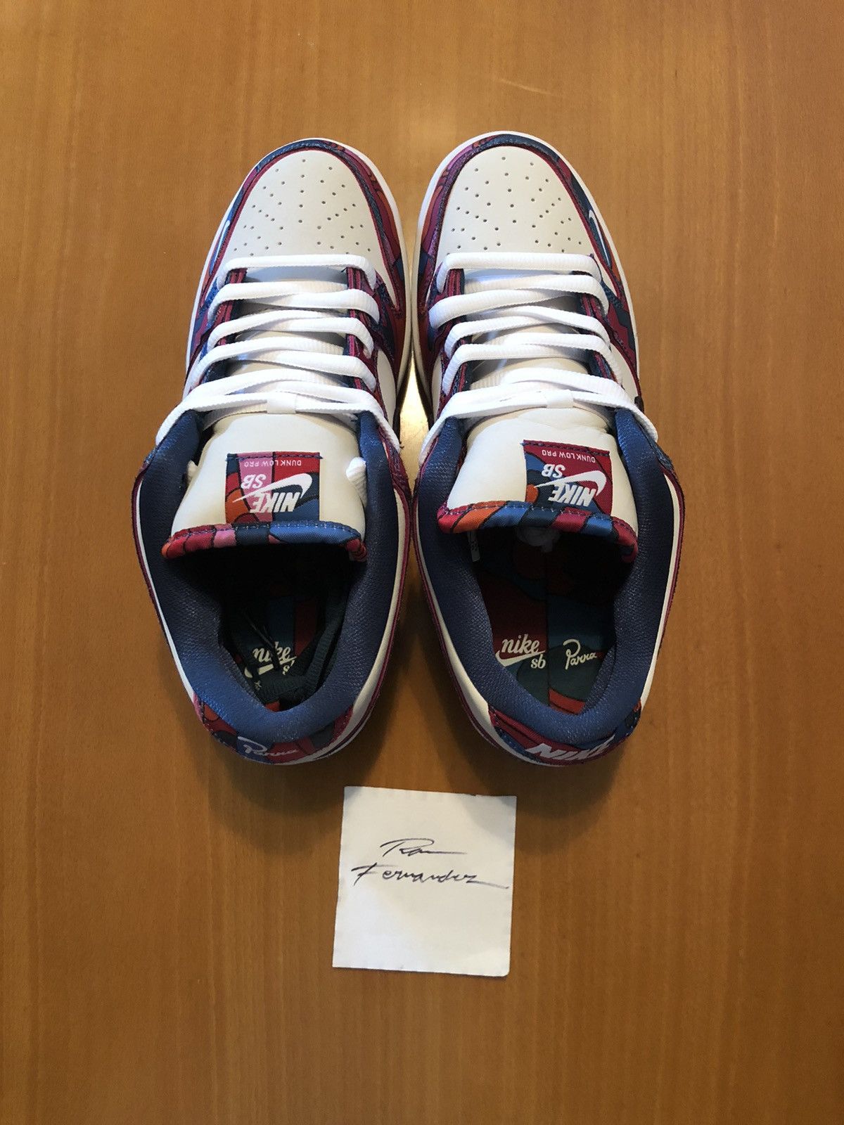 Nike × Parra Nike SB X Parra Dunk low pro abstract art Size US 9 / EU 42 - 4 Thumbnail