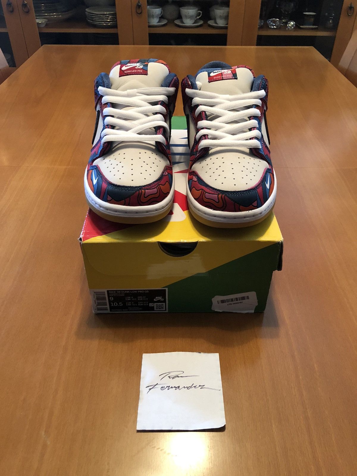 Nike × Parra Nike SB X Parra Dunk low pro abstract art Size US 9 / EU 42 - 3 Thumbnail