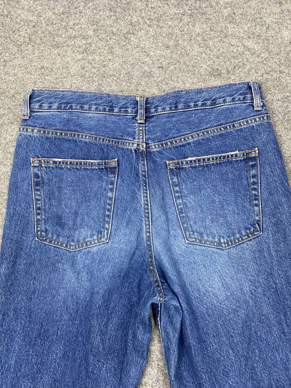 Japanese Brand japanese brands g.u distressed denim Size US 33 - 4 Thumbnail