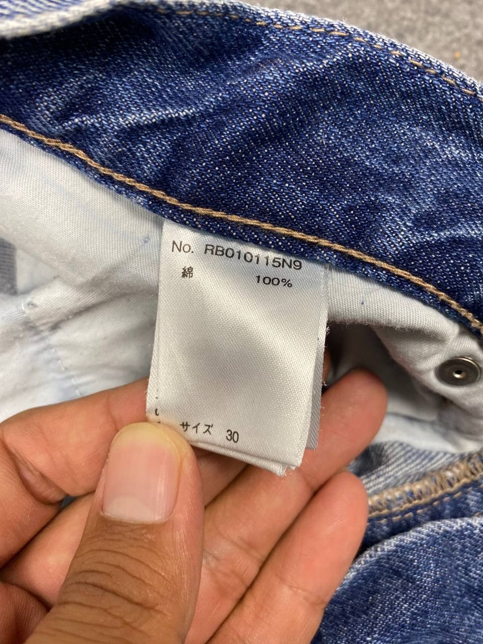 Japanese Brand rageblue japanese brands ankle cut distressed denim Size US 34 / EU 50 - 14 Thumbnail
