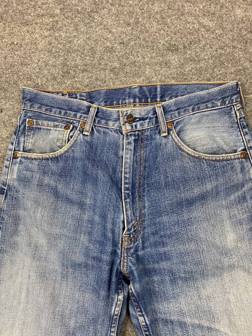 Levi's vintage levis 503 straight cut distressed denim Size US 32 / EU 48 - 8 Thumbnail