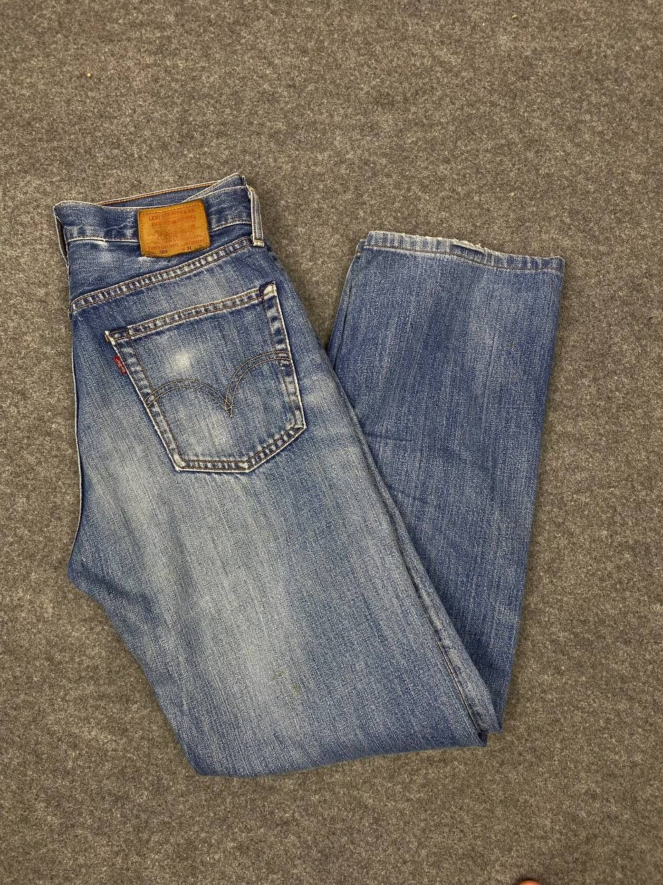 Levi's vintage levis 503 straight cut distressed denim Size US 32 / EU 48 - 2 Thumbnail