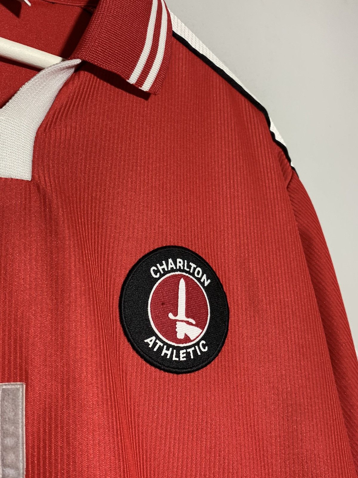 Le Coq Sportif × Vintage Charlton Athletic 2001/02 Vintage Y2k Football Shirt Size US L / EU 52-54 / 3 - 4 Thumbnail
