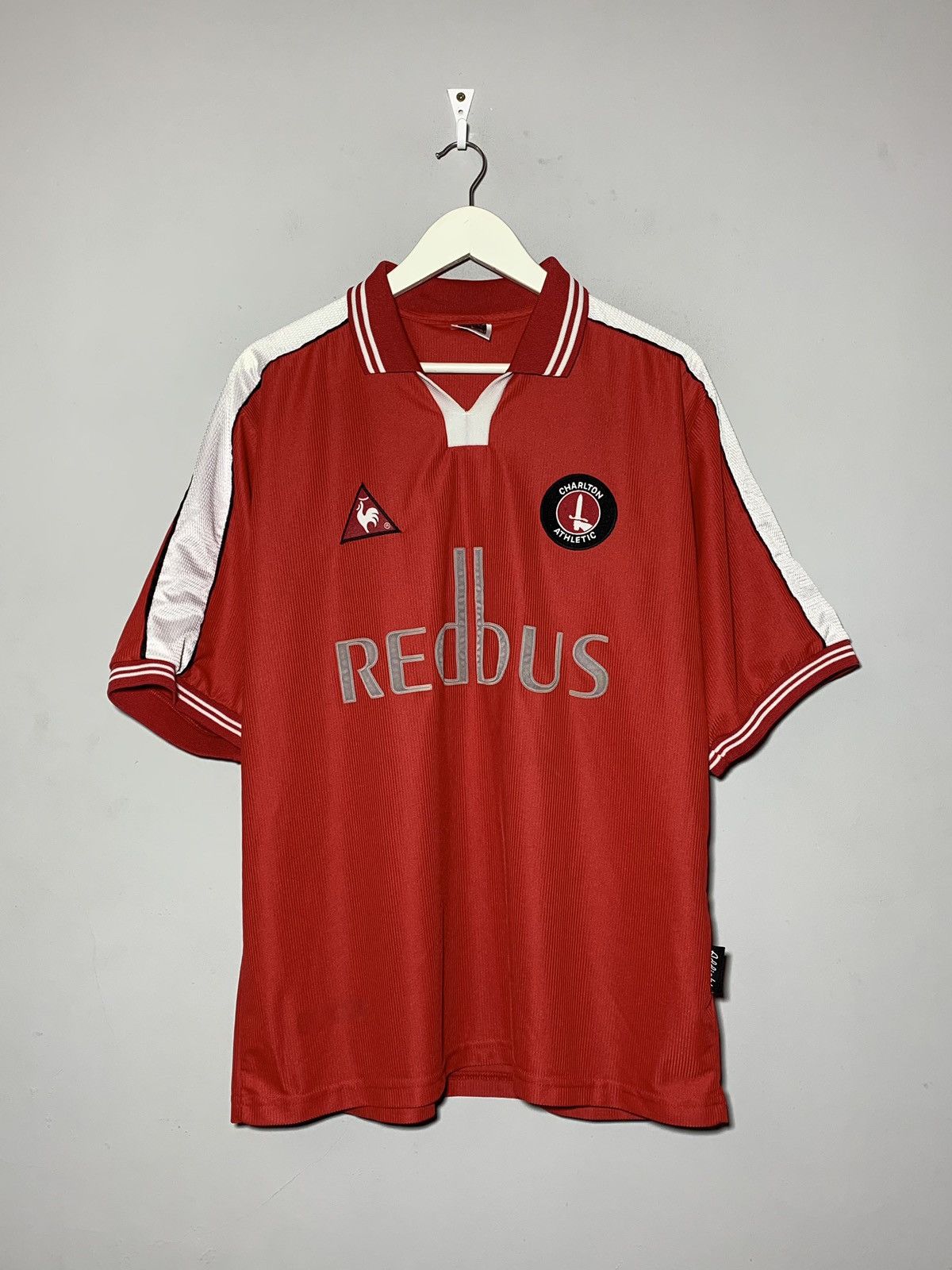 Le Coq Sportif × Vintage Charlton Athletic 2001/02 Vintage Y2k Football Shirt Size US L / EU 52-54 / 3 - 1 Thumbnail
