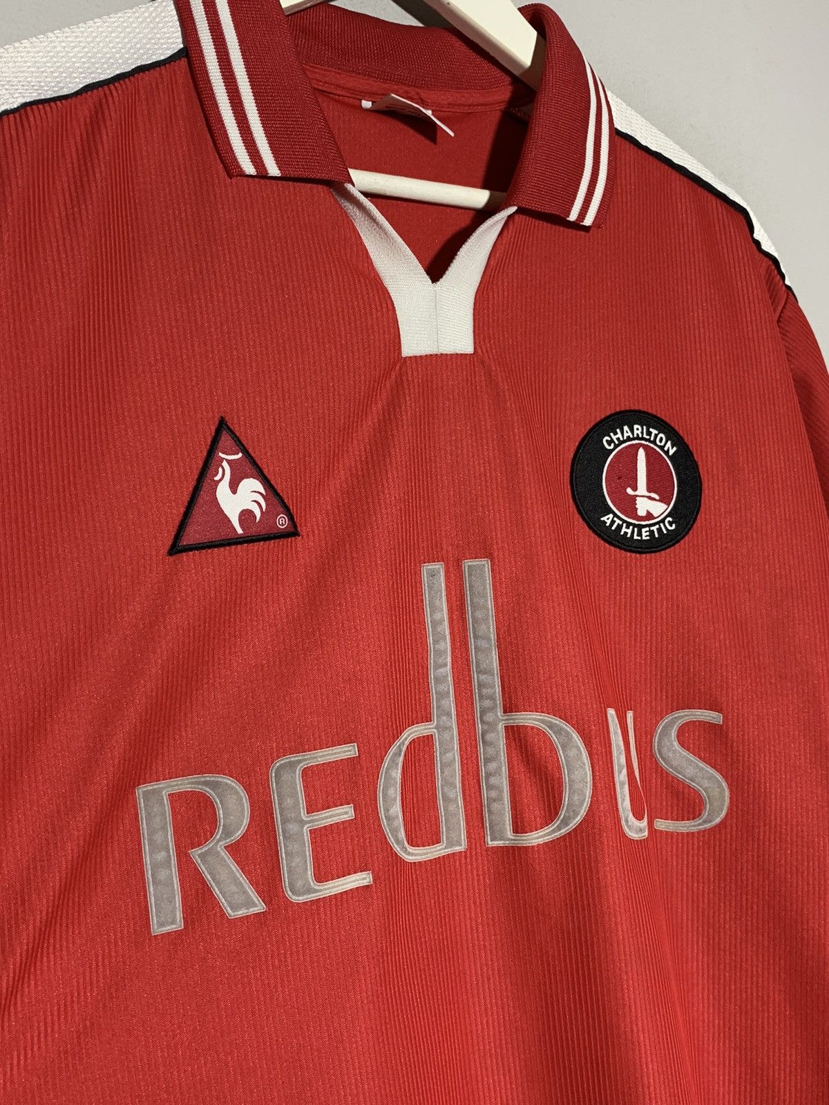 Le Coq Sportif × Vintage Charlton Athletic 2001/02 Vintage Y2k Football Shirt Size US L / EU 52-54 / 3 - 3 Thumbnail