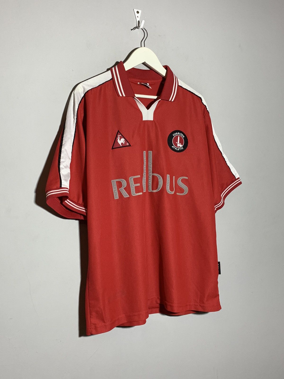 Le Coq Sportif × Vintage Charlton Athletic 2001/02 Vintage Y2k Football Shirt Size US L / EU 52-54 / 3 - 2 Thumbnail