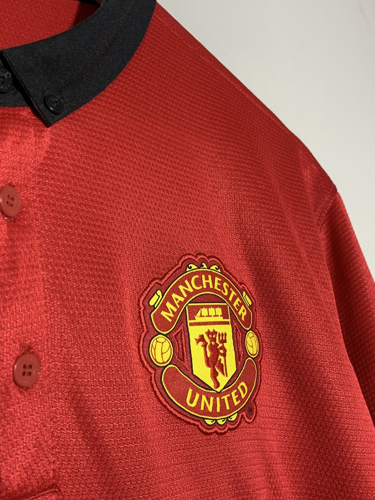 Nike Manchester United 2013/14 Y2k Streetwear Football Shirt Size US L / EU 52-54 / 3 - 5 Thumbnail