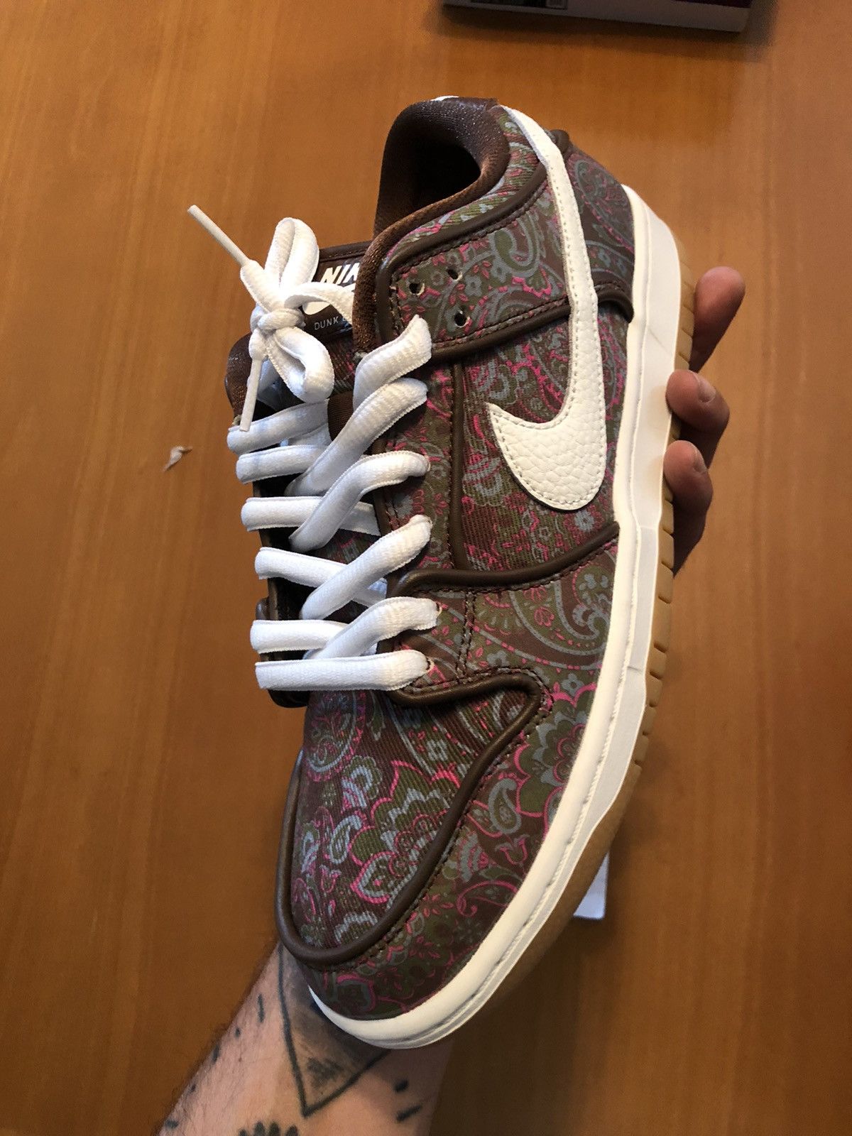 Nike Nike SB Dunk low pro paisley Size US 9 / EU 42 - 12 Thumbnail
