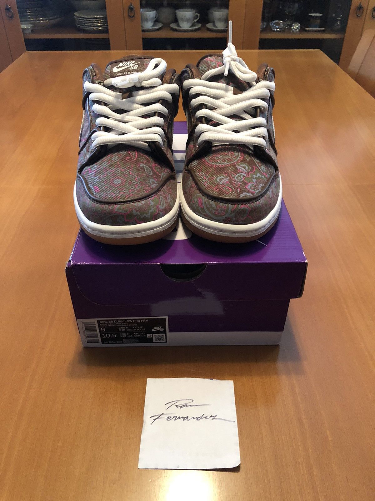 Nike Nike SB Dunk low pro paisley Size US 9 / EU 42 - 3 Thumbnail