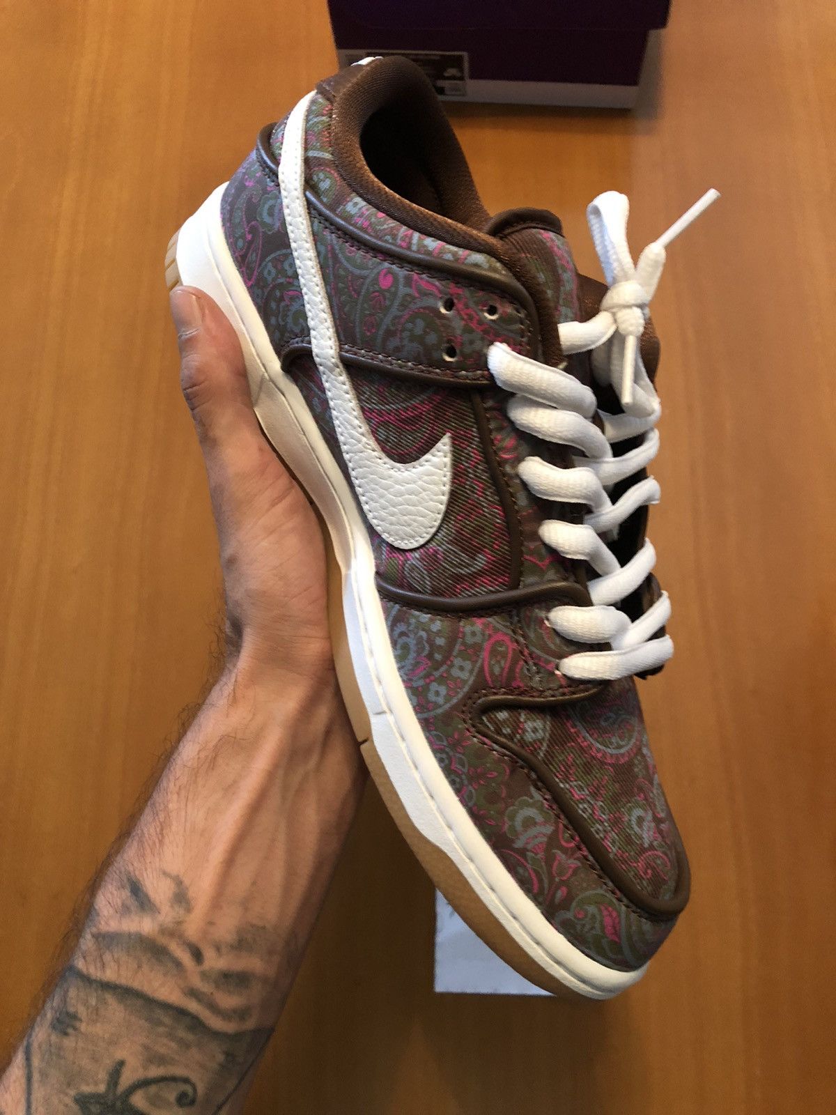 Nike Nike SB Dunk low pro paisley Size US 9 / EU 42 - 13 Thumbnail