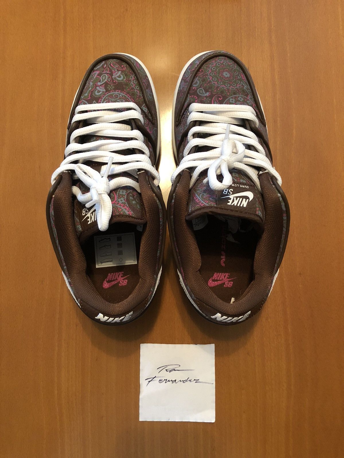 Nike Nike SB Dunk low pro paisley Size US 9 / EU 42 - 4 Thumbnail