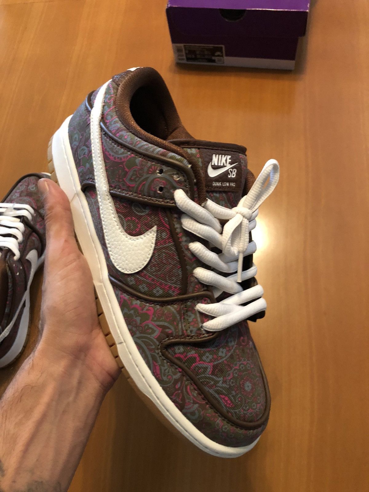 Nike Nike SB Dunk low pro paisley Size US 9 / EU 42 - 10 Thumbnail
