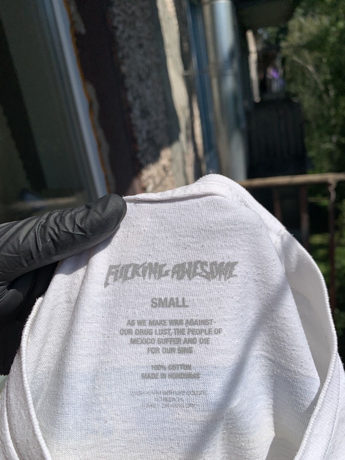 Fucking Awesome Fucking Awesome White T-Shirt Size US S / EU 44-46 / 1 - 14 Thumbnail