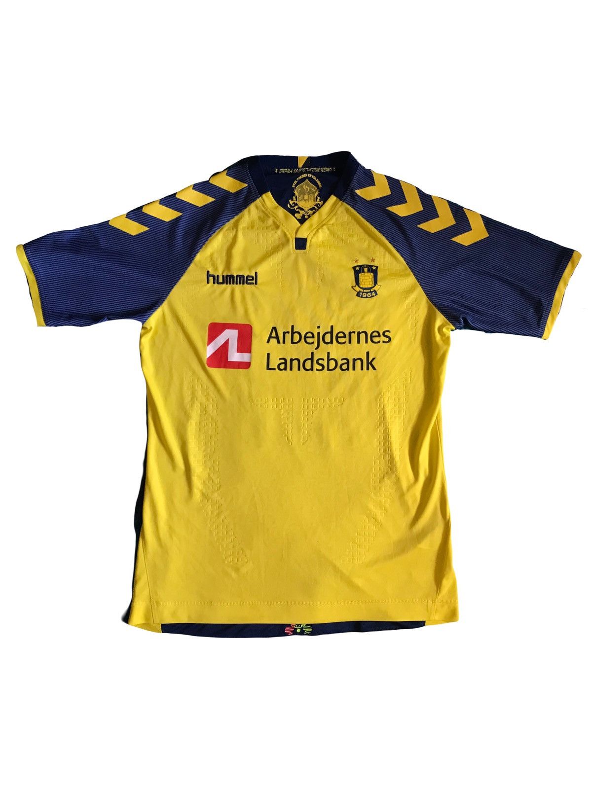 Hummel Hummel Brondby IF 18/19 BIF football Soccer Jersey 27 Crone Size US L / EU 52-54 / 3 - 1 Thumbnail