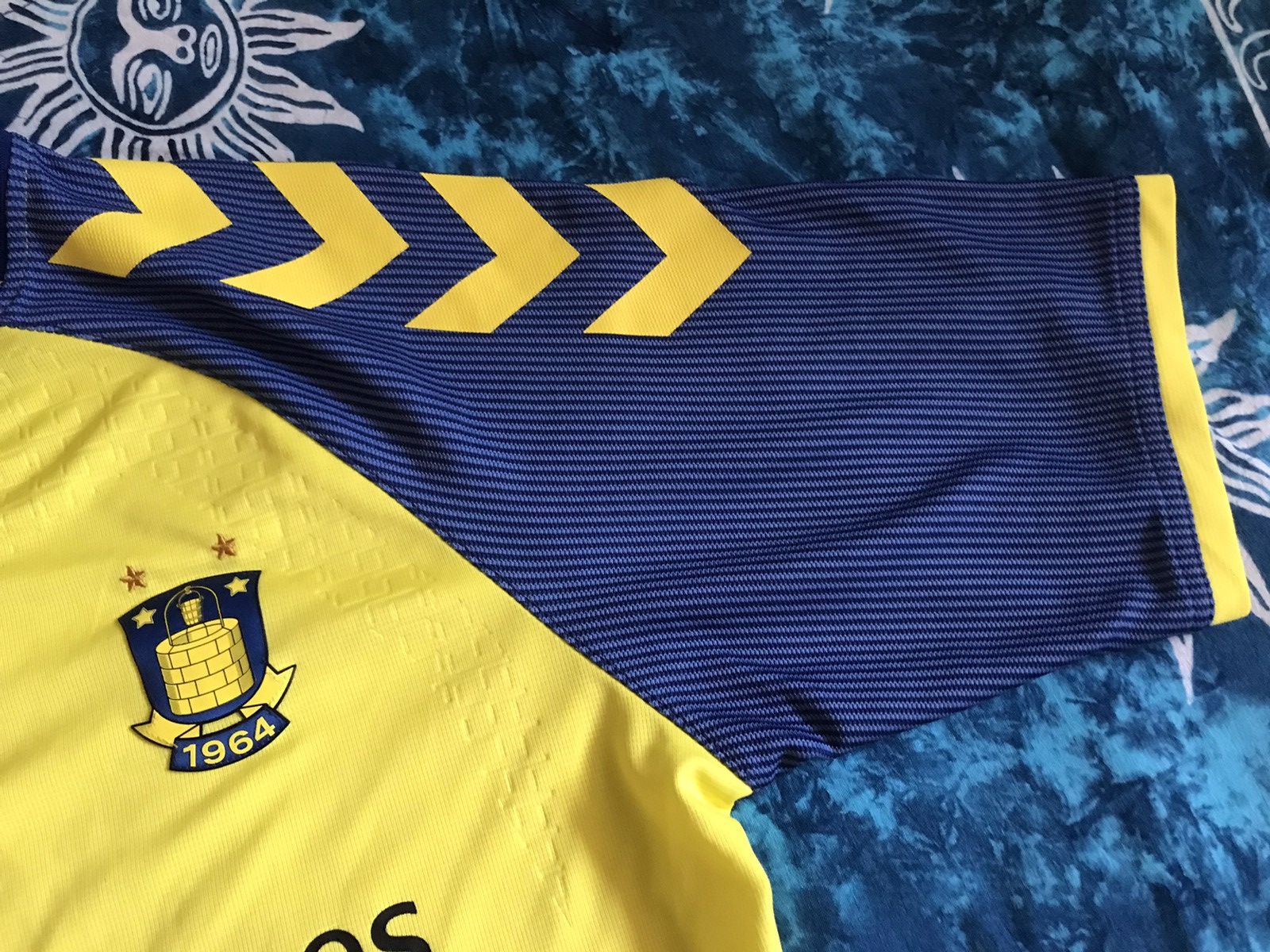 Hummel Hummel Brondby IF 18/19 BIF football Soccer Jersey 27 Crone Size US L / EU 52-54 / 3 - 12 Thumbnail