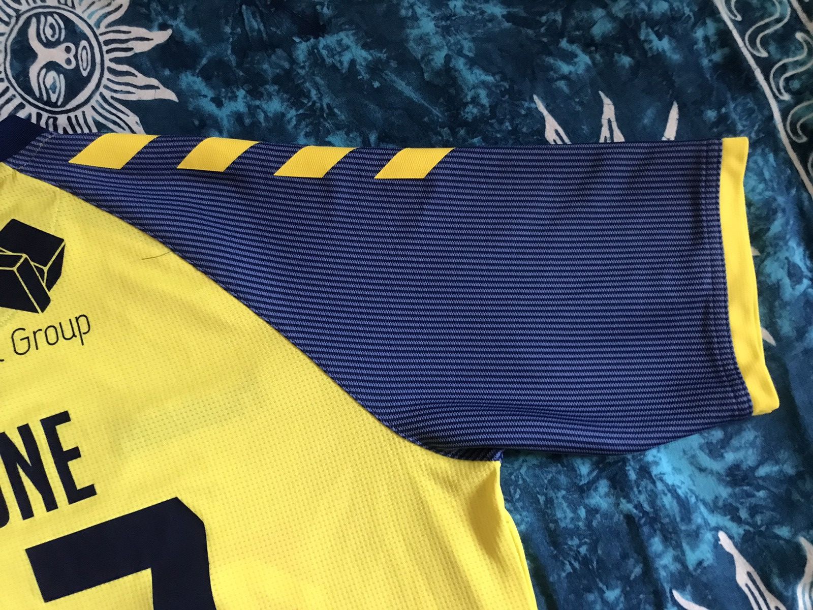 Hummel Hummel Brondby IF 18/19 BIF football Soccer Jersey 27 Crone Size US L / EU 52-54 / 3 - 17 Thumbnail