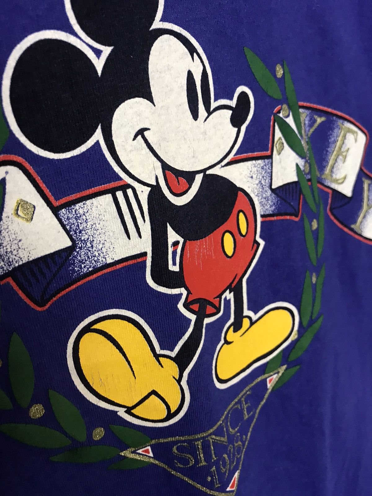 Mickey Mouse Vintage 90s Mickey Mouse made in USA t-shirt Size US L / EU 52-54 / 3 - 3 Thumbnail