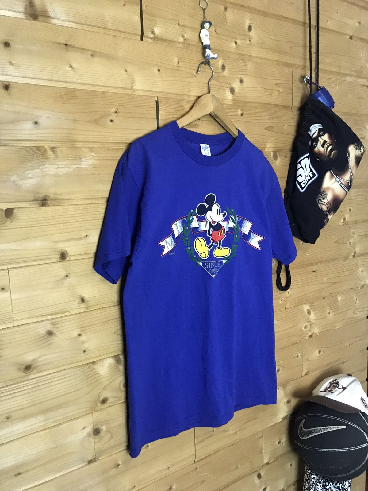 Mickey Mouse Vintage 90s Mickey Mouse made in USA t-shirt Size US L / EU 52-54 / 3 - 2 Thumbnail