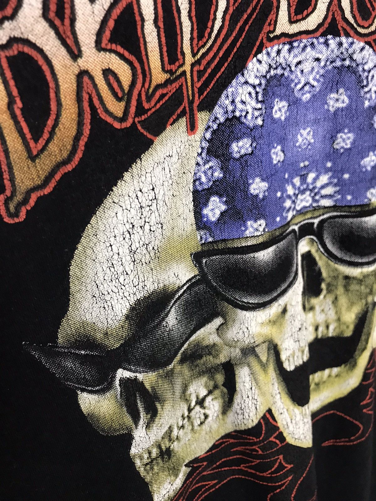 Vintage Vintage Bad Bones t-shirt Size US XL / EU 56 / 4 - 4 Thumbnail