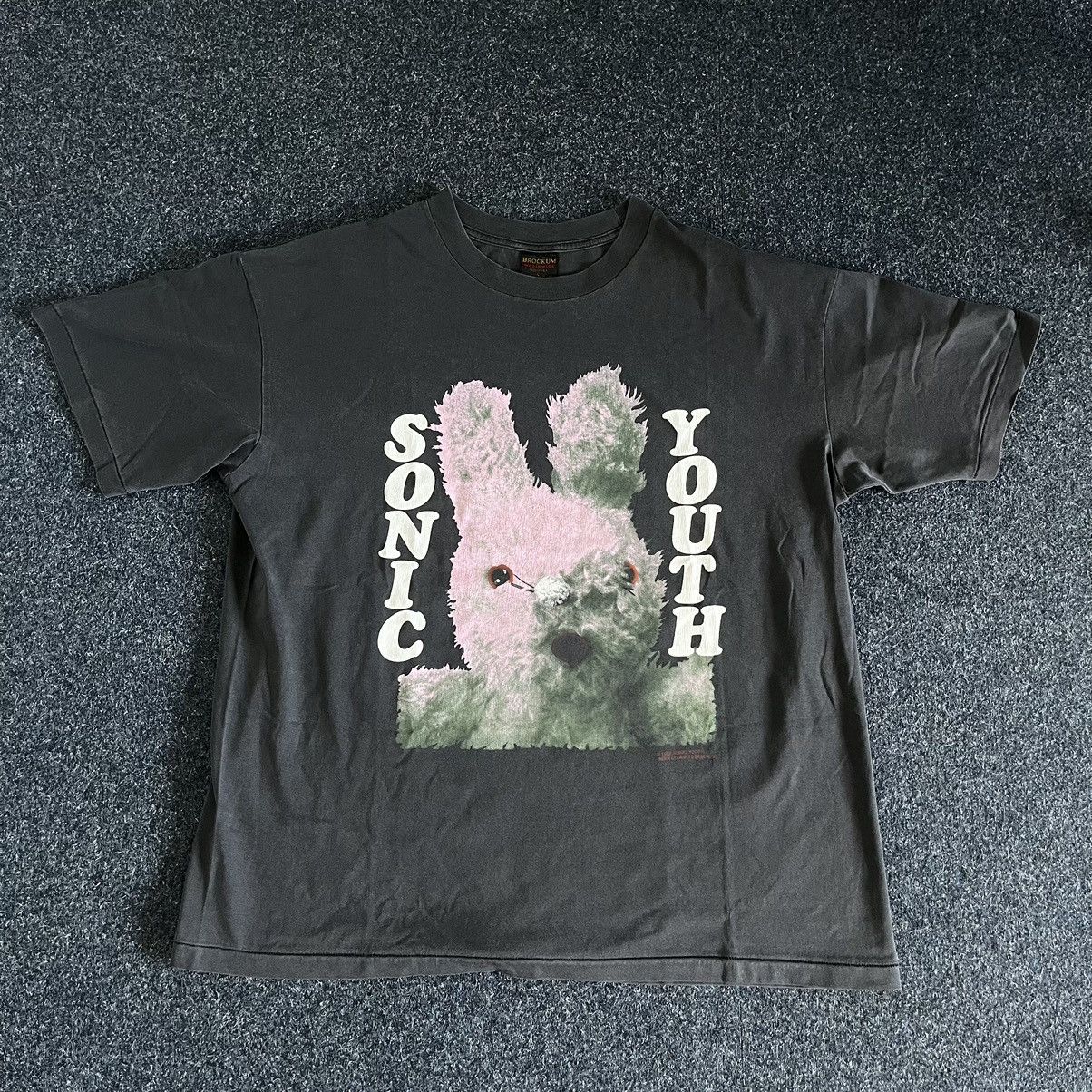 Vintage Vintage 1992 Sonic Youth Dirty Bunny Gracias TShirt Grailed
