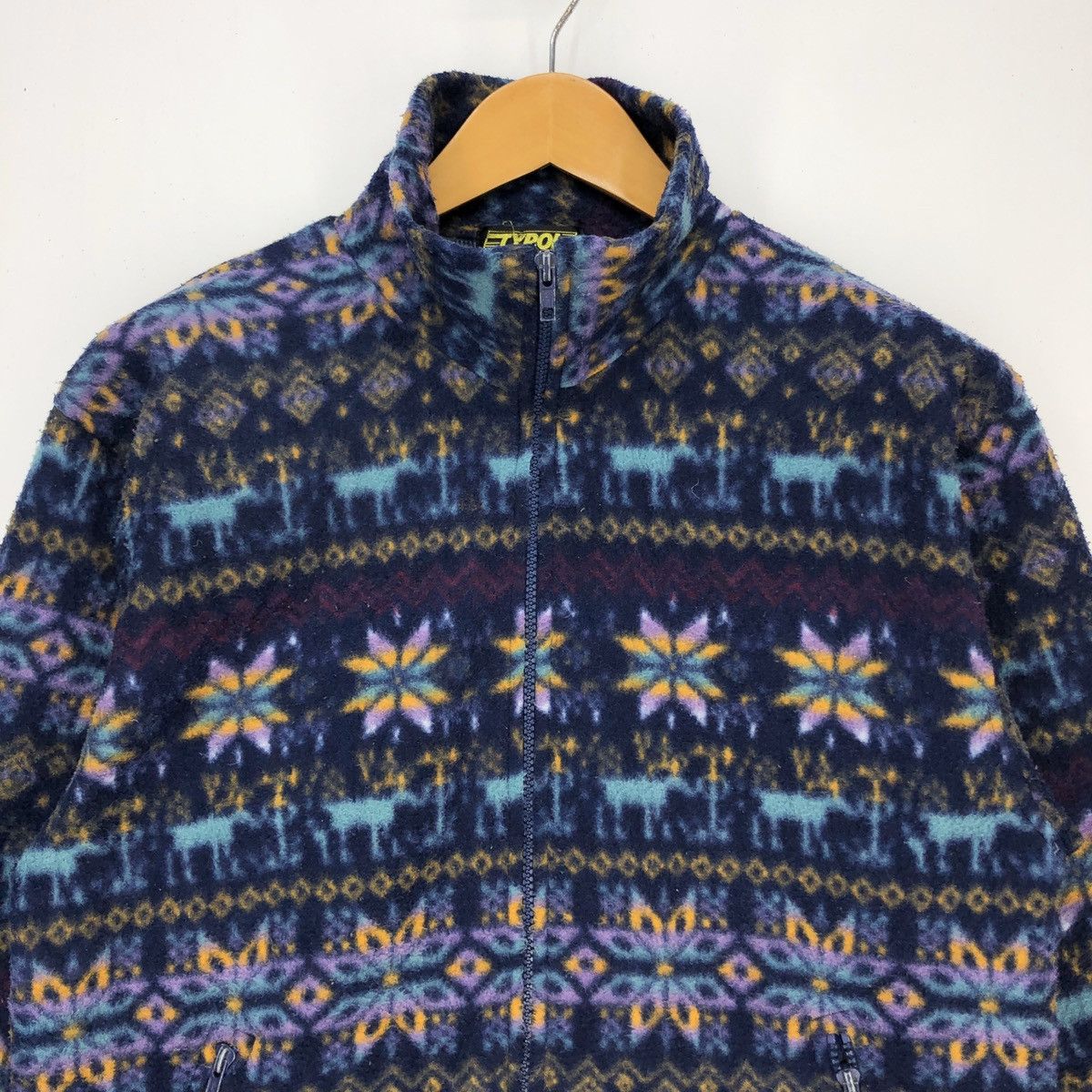 Other TYROL Fleece Colourful Flourish Design #1177-41 Size US M / EU 48-50 / 2 - 2 Thumbnail