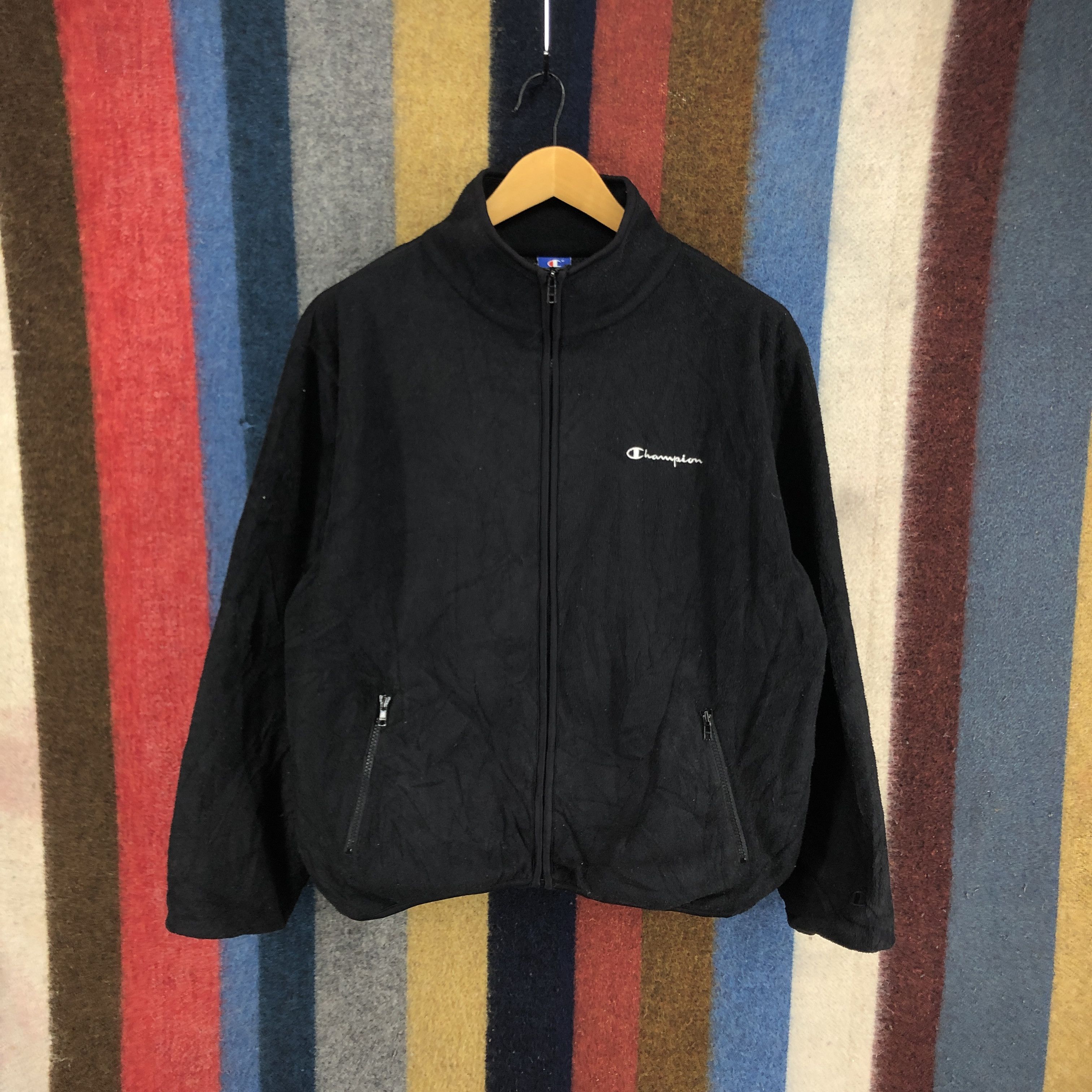 Champion Y2K Vintage CHAMPION Turtle Neck Fleece #2788-101 Size US L / EU 52-54 / 3 - 3 Thumbnail